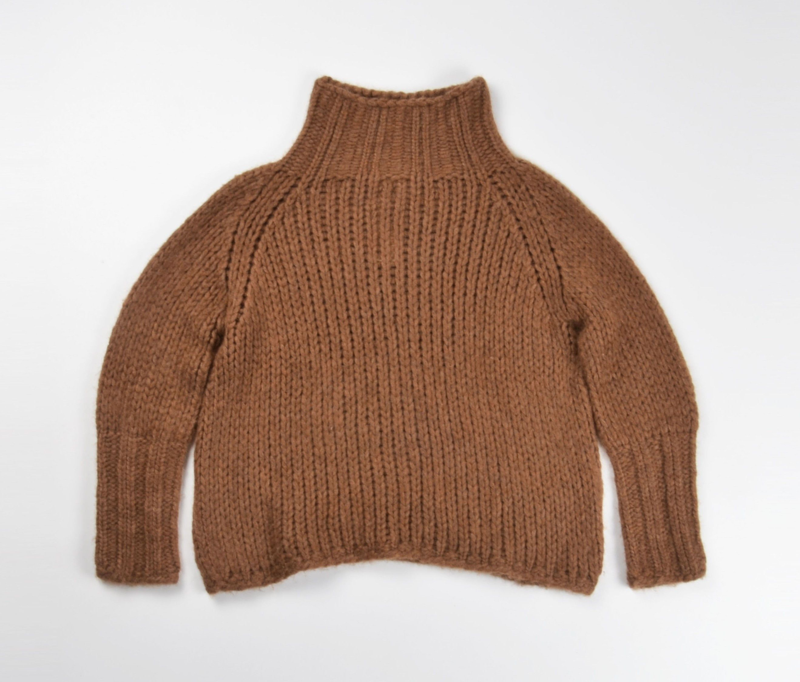 Other Ella Silla 100% Cashmere Turtle Neck Chunky Knit Sweater Size S / US 4 / IT 40 - 4 Thumbnail