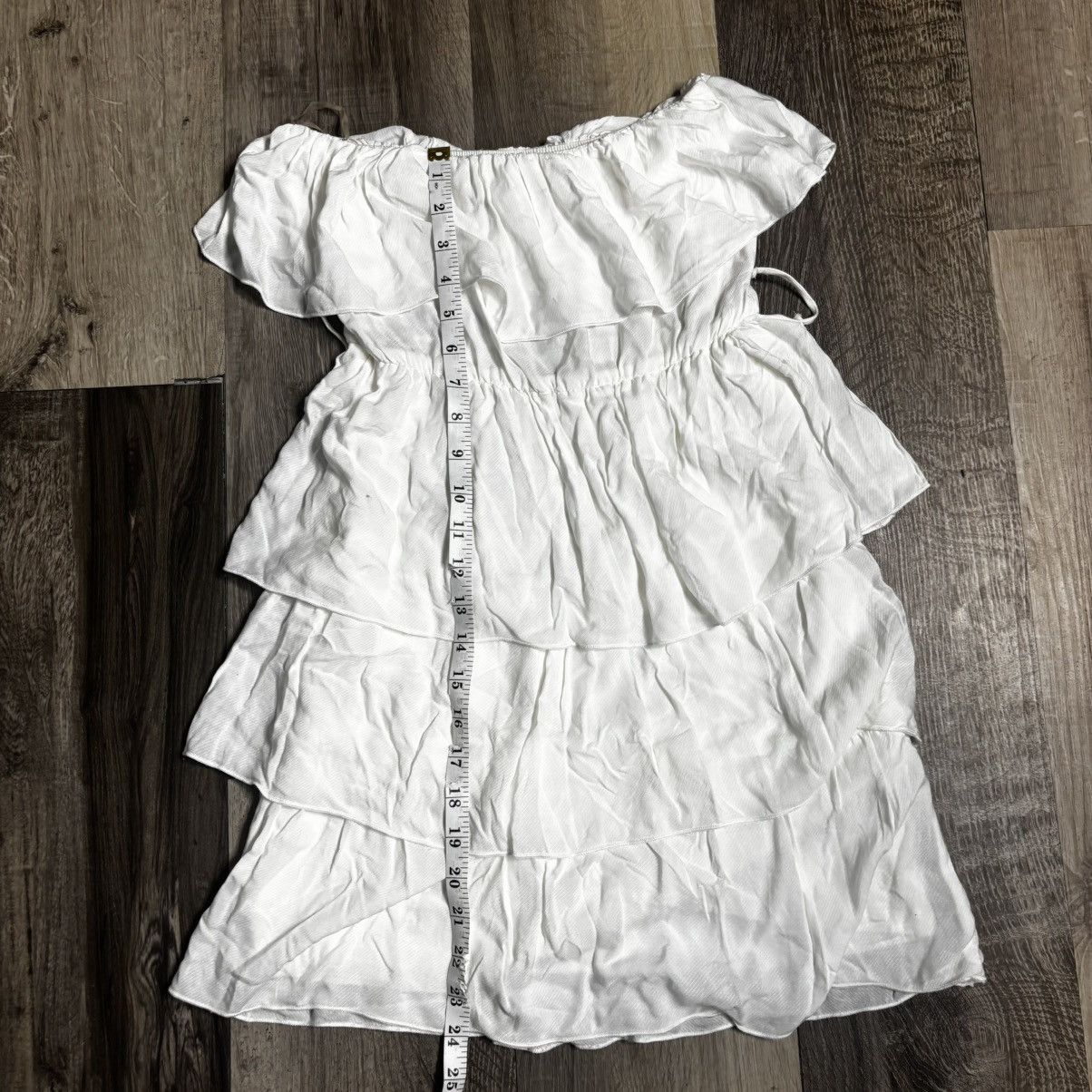 Vintage Lovely Day Women’s Size S White Ruffled Flutter Sleeveless Size S / US 4 / IT 40 - 7 Thumbnail