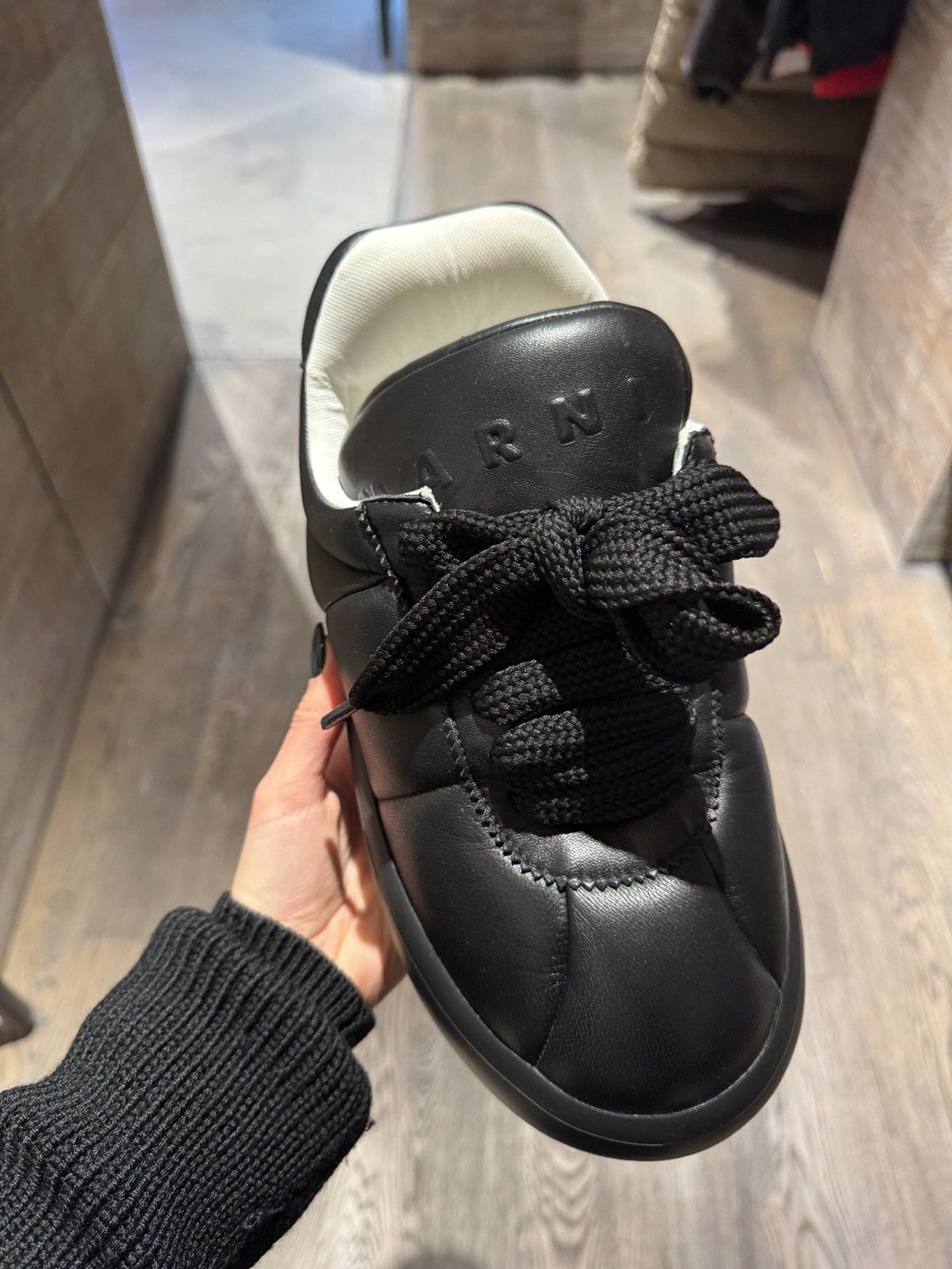 Marni Last Size Marni Bigdoot 2.0 Leather Sneakers Size US 11 / EU 44 - 2 Thumbnail