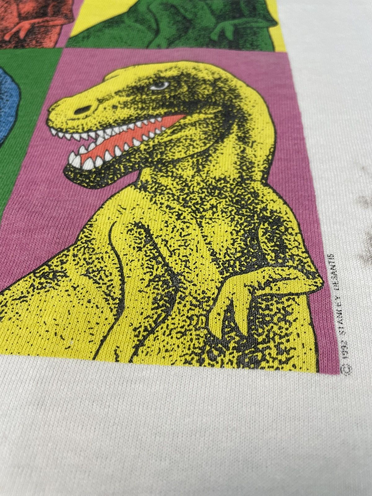 Vintage Vintage Andy Warhol’s Pop Art T Rex Shirt Size US M / EU 48-50 / 2 - 5 Thumbnail