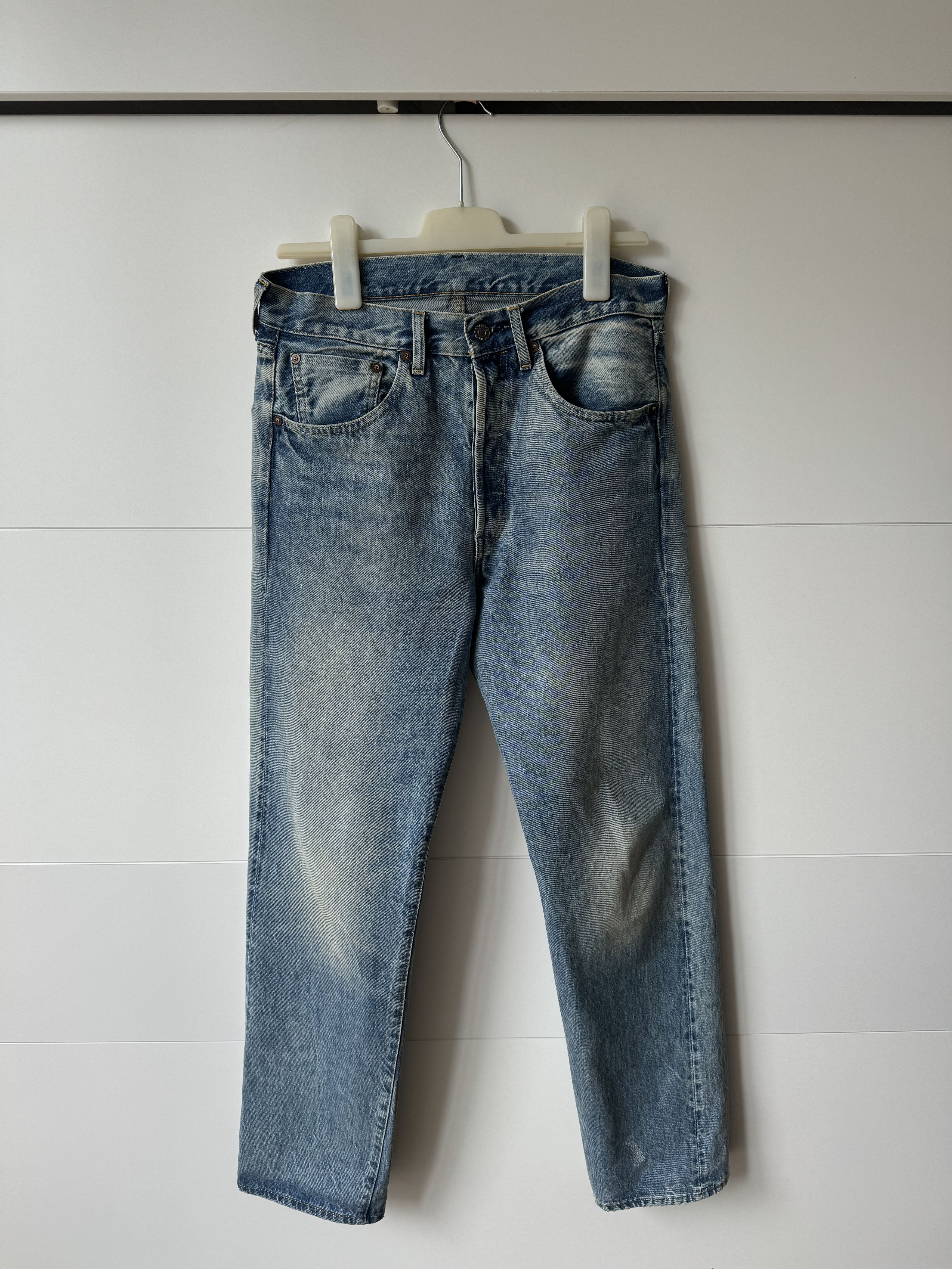 Levi's Vintage Clothing [W29/L32] 1955 501 Jean (Olive You Rock) Size US 30 / EU 46 - 1 Thumbnail