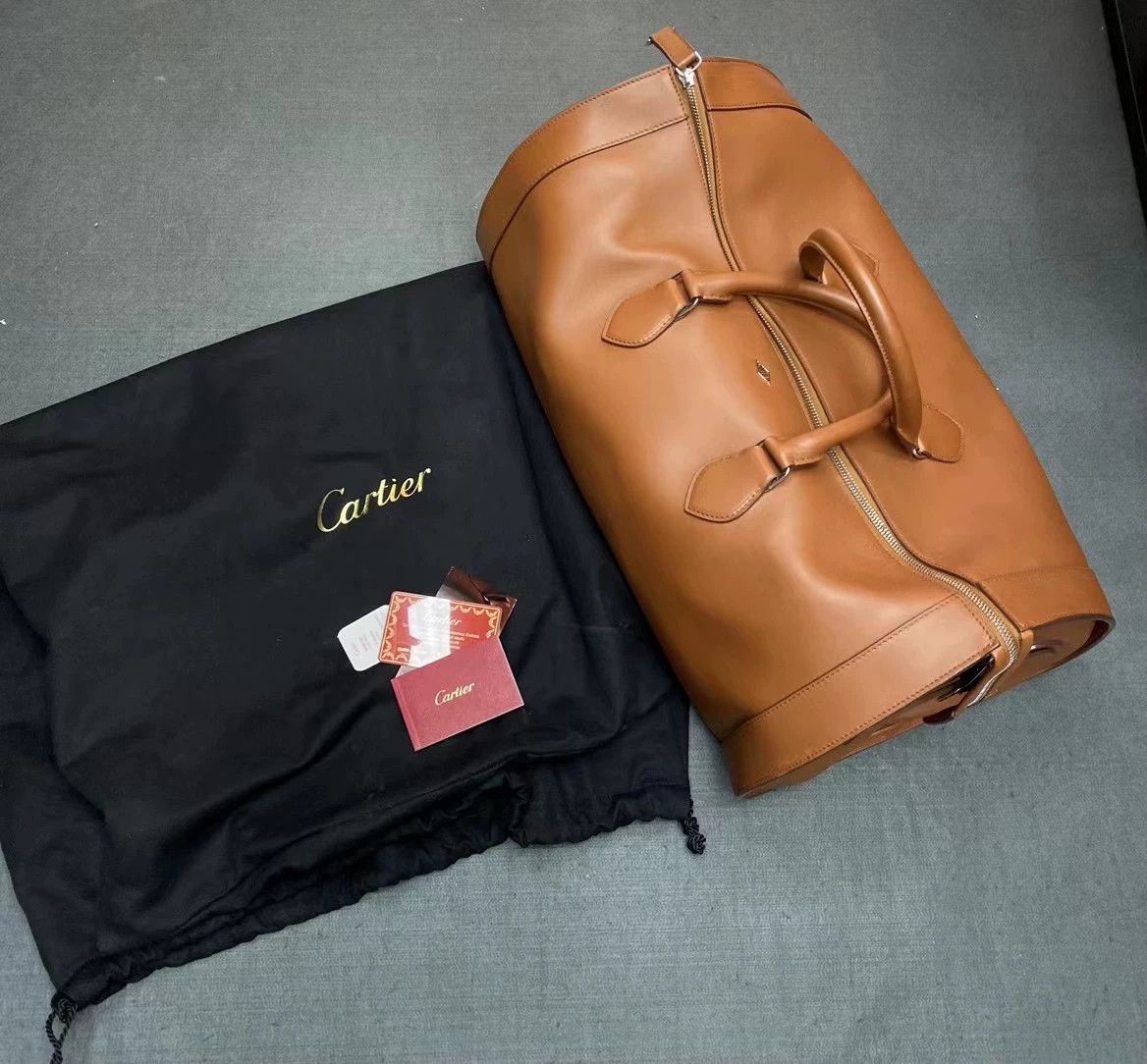 Cartier Cartier Leather Travel Handbag Size ONE SIZE - 1 Thumbnail