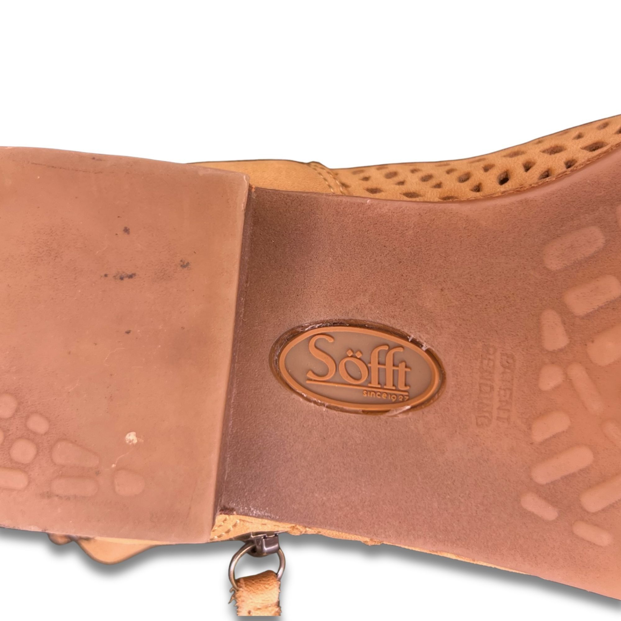 Other Söfft Nalda Perforated Leather Sandals With Side Zipper - Wo Size US 8 / IT 38 - 7 Thumbnail