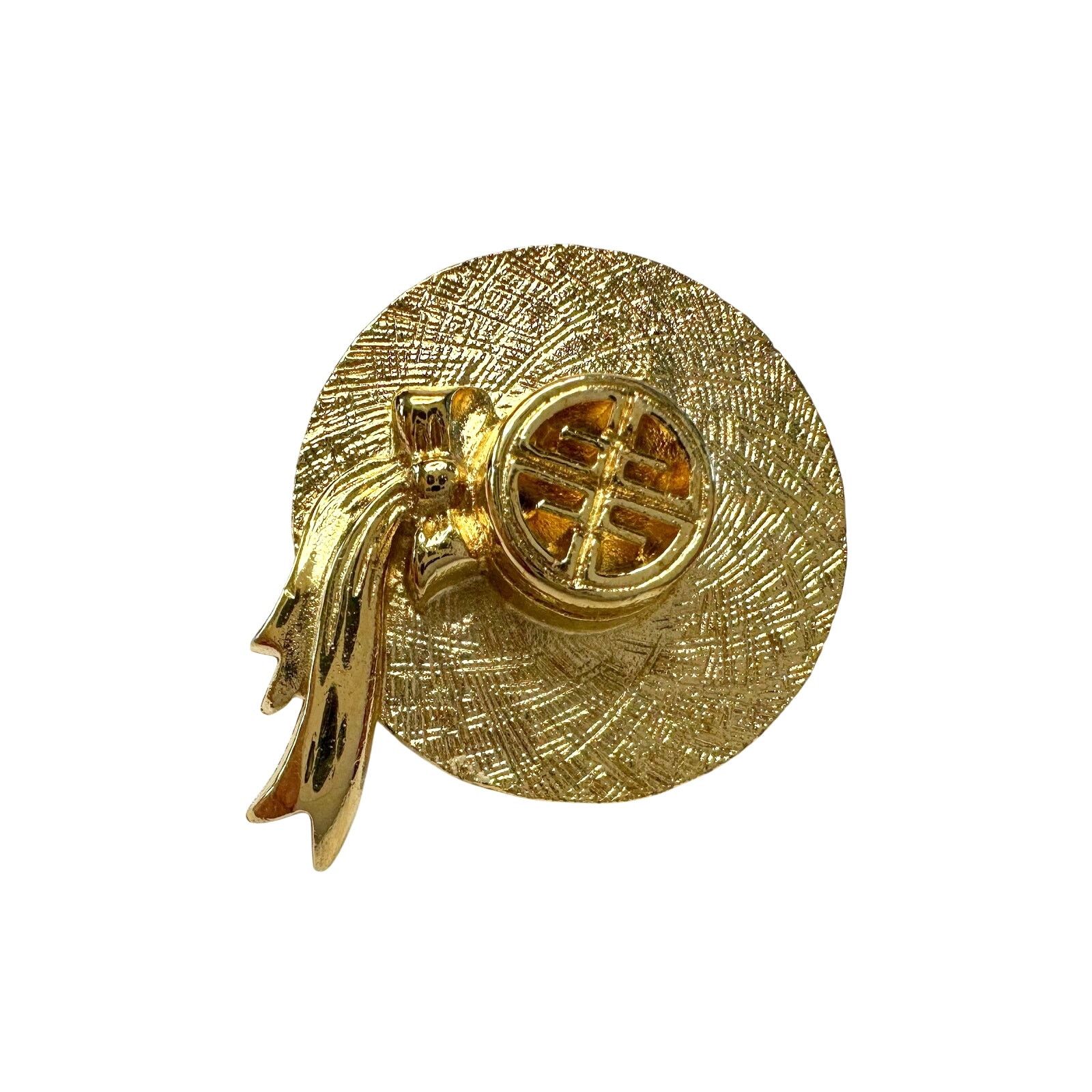 Givenchy Givenchy Hat Shaped Gold Plated Brooch - Size ONE SIZE - 3 Thumbnail