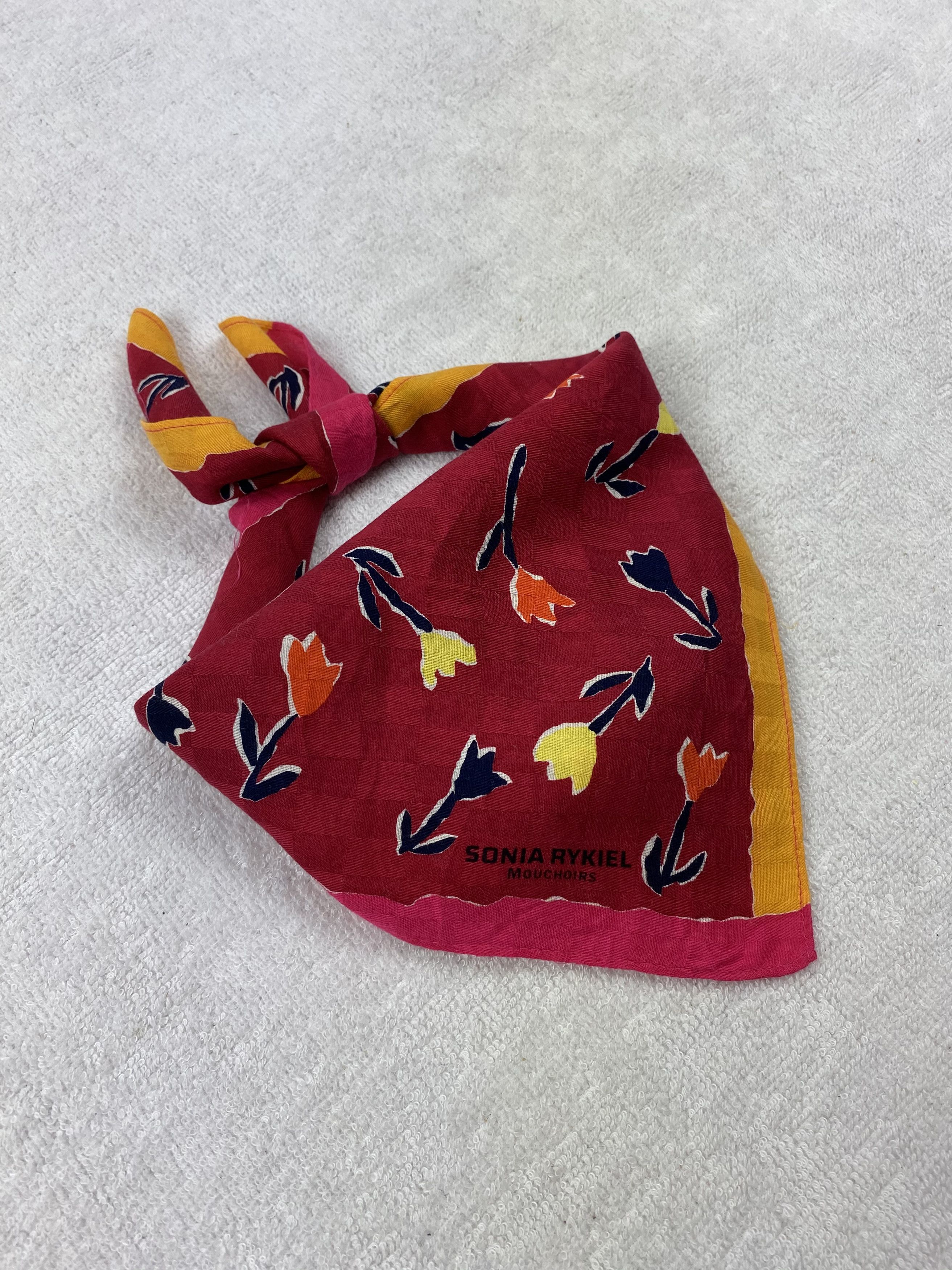 Sonia Rykiel × Vintage Sonia Rykiel Handkerchief / Bandana / Neckerchief Size ONE SIZE - 2 Thumbnail