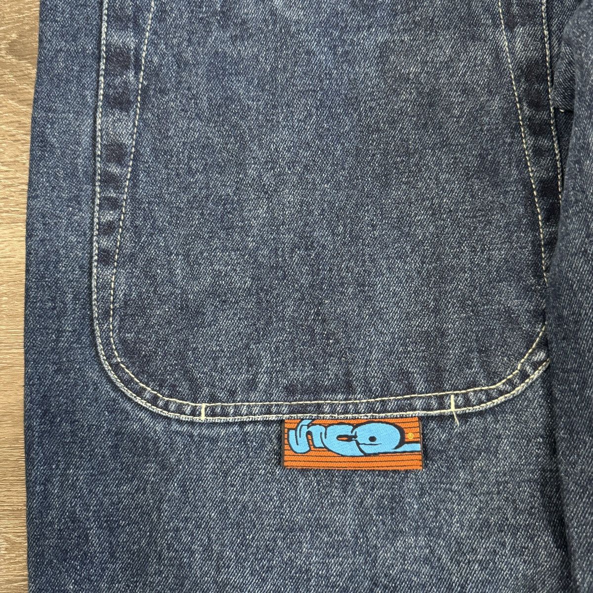 JNCO × Vintage Rare Vintage y2k JNCO Slacker baggy wide leg crazy jeans Size US 34 / EU 50 - 4 Thumbnail