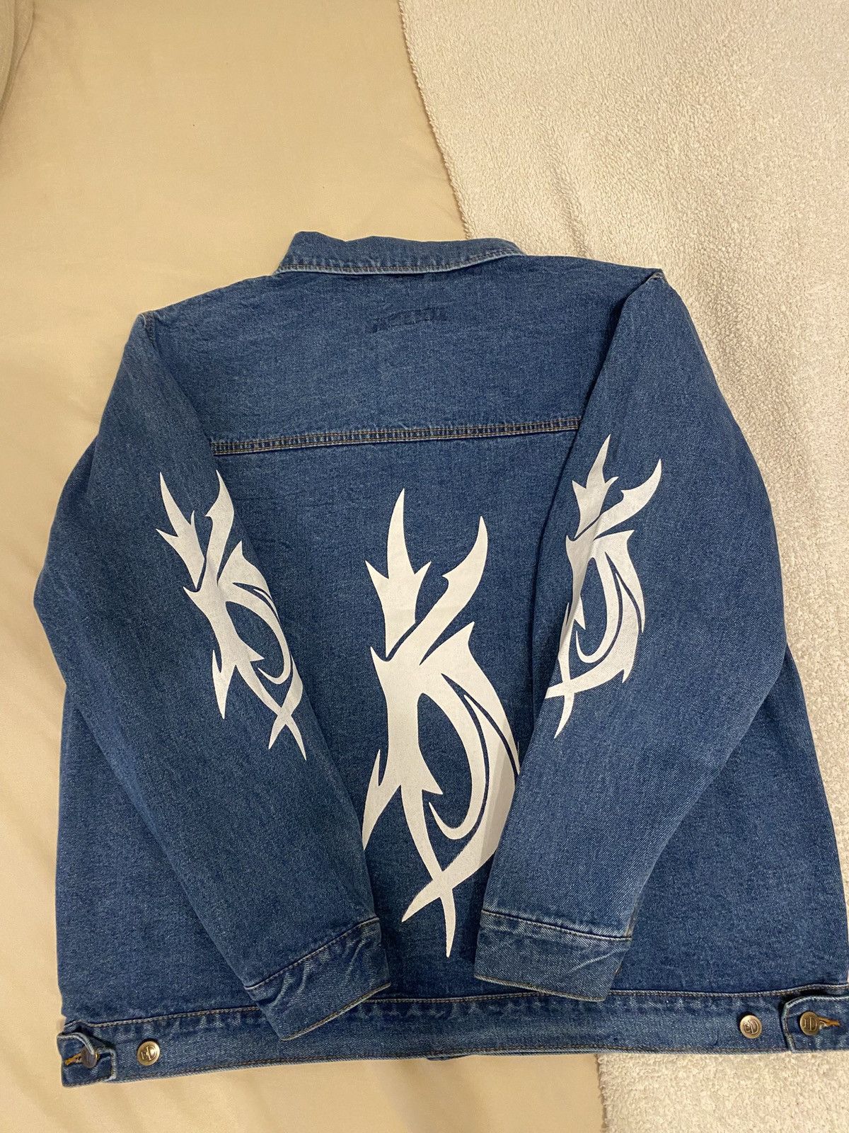 Kim Krueger kim krueger denim jacket size XL Size US XL / EU 56 / 4 - 2 Thumbnail