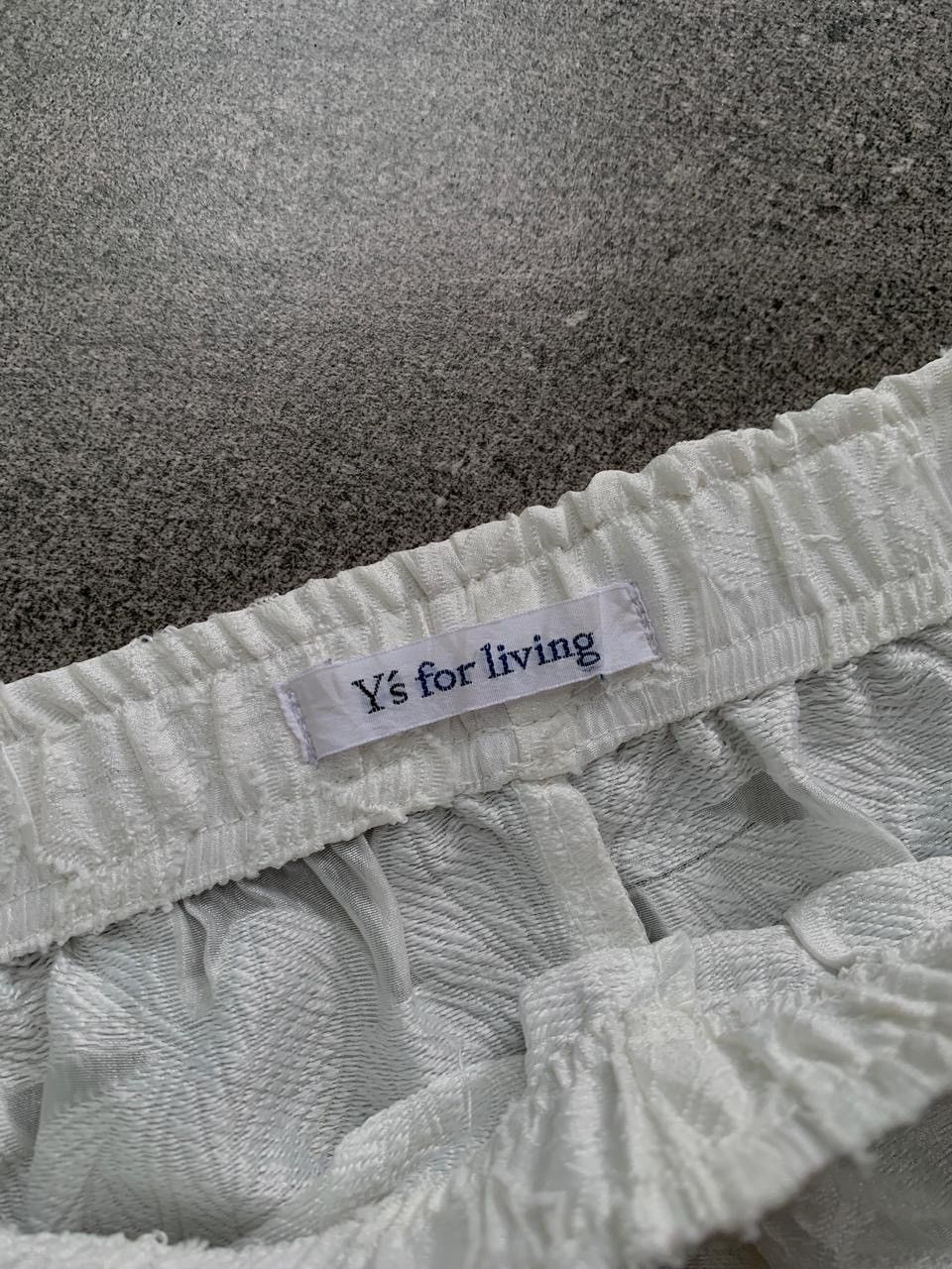 Yohji Yamamoto FREE TAX! Ys for Living Floral Jacquard Relaxed Pants Size US 27 - 7 Thumbnail