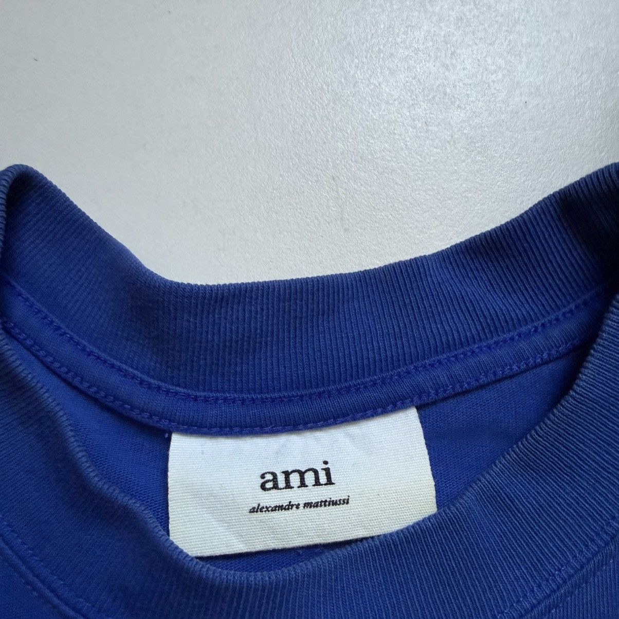 AMI AMI Paris Embroidered Logo Oversized Tee Size US S / EU 44-46 / 1 - 6 Thumbnail