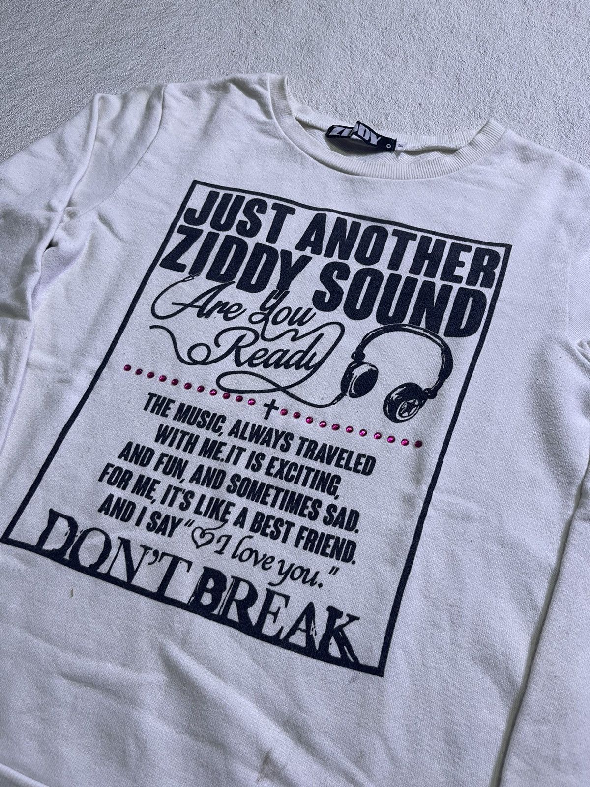 Hysteric Glamour Y2K ZIDDY sweater music of style Size US M / EU 48-50 / 2 - 3 Thumbnail