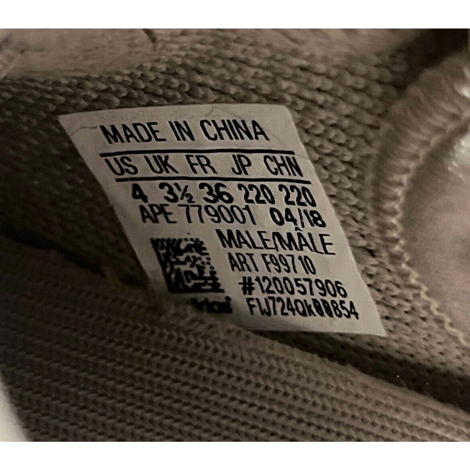 Adidas Size 4 - adidas Yeezy Boost 350 V2 Low Sesame Size US 5 / EU 37 - 7 Thumbnail