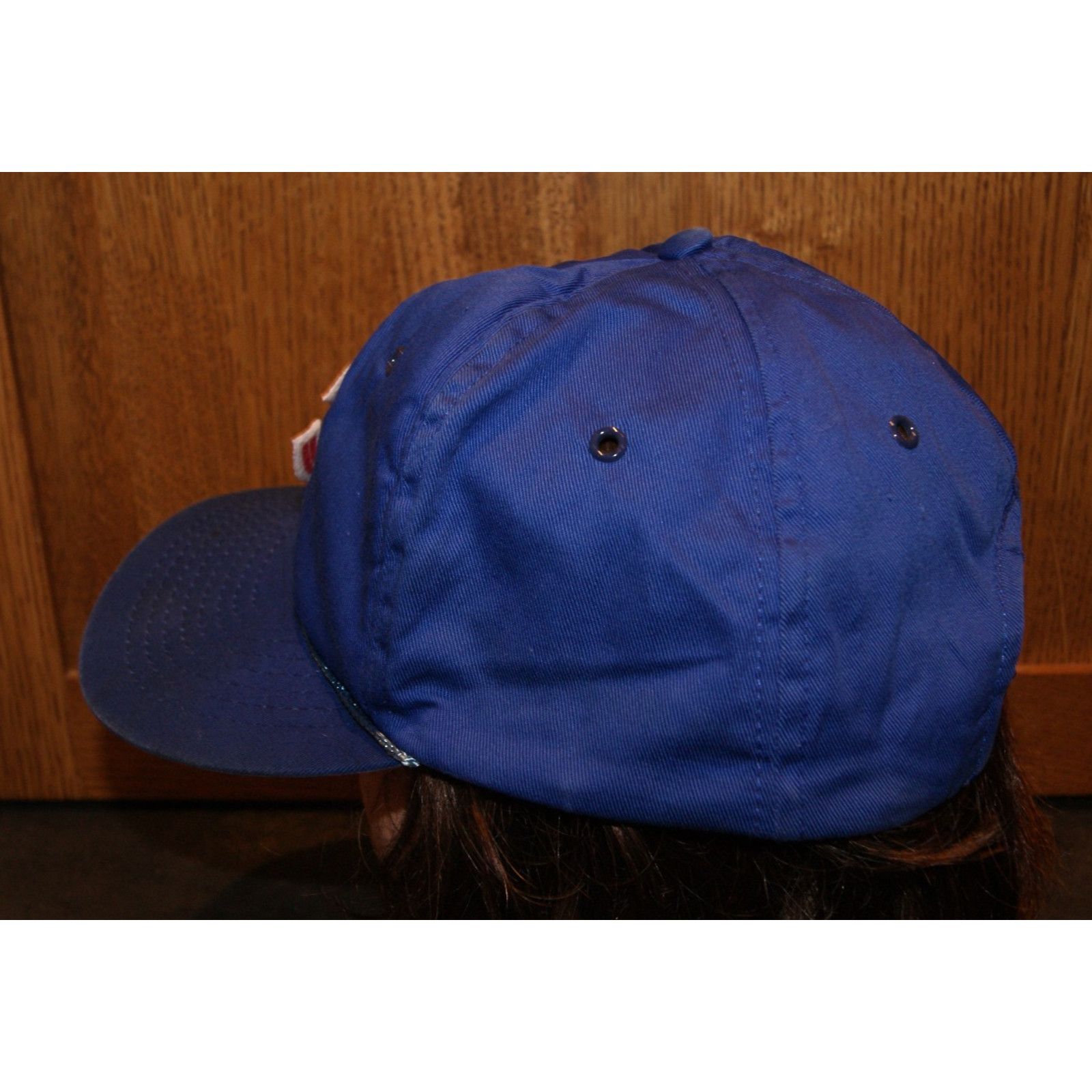 Budweiser VTG 80s Chicago Cubs Budweiser Trucker Snapback Hat Cap Size ONE SIZE - 5 Thumbnail