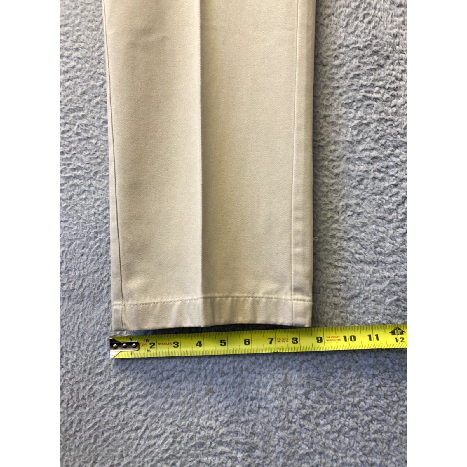Orvis Orvis Pants Mens 40 X 34 Chino Regular Straight Tan Cotton Slash Pockets Size US 40 / EU 56 - 5 Thumbnail