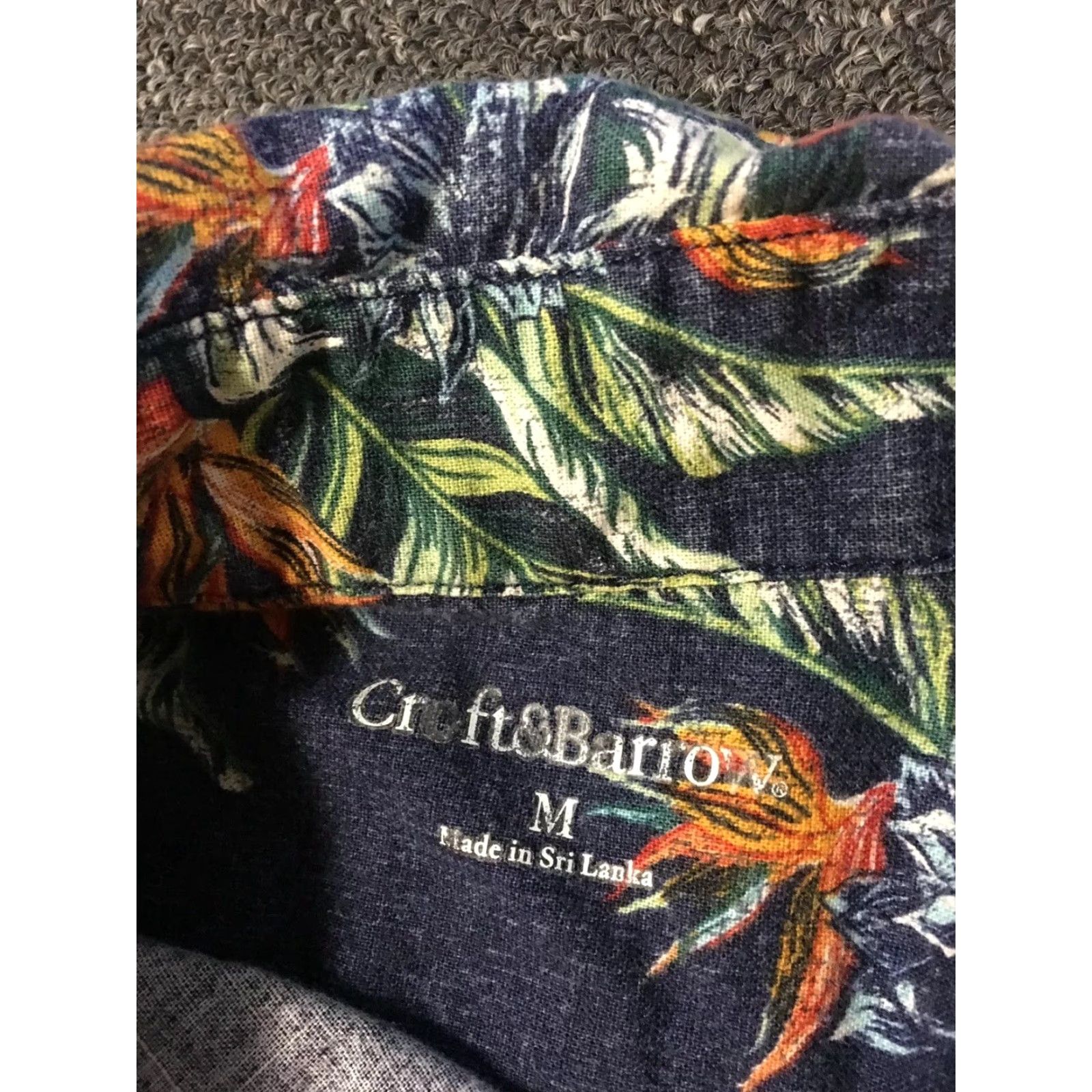 Croft & Barrow Croft & Barrow Hawaiian Button-Down Shirt M Floral Sailing Nautical vtg 90s Maui Size US M / EU 48-50 / 2 - 3 Thumbnail
