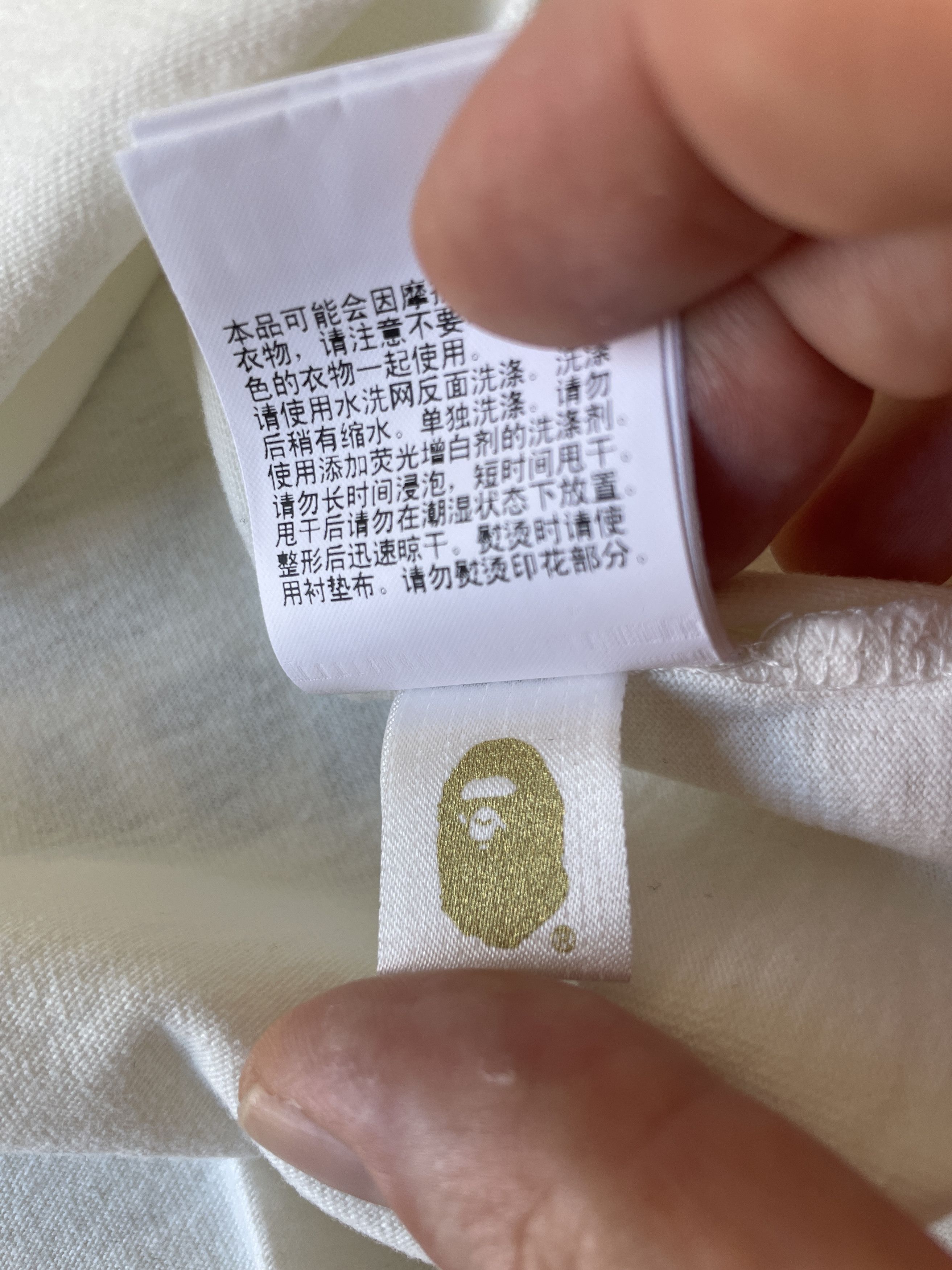 Bape × Union LA BAPE X UNION WASHED STA TEE Size US M / EU 48-50 / 2 - 10 Thumbnail
