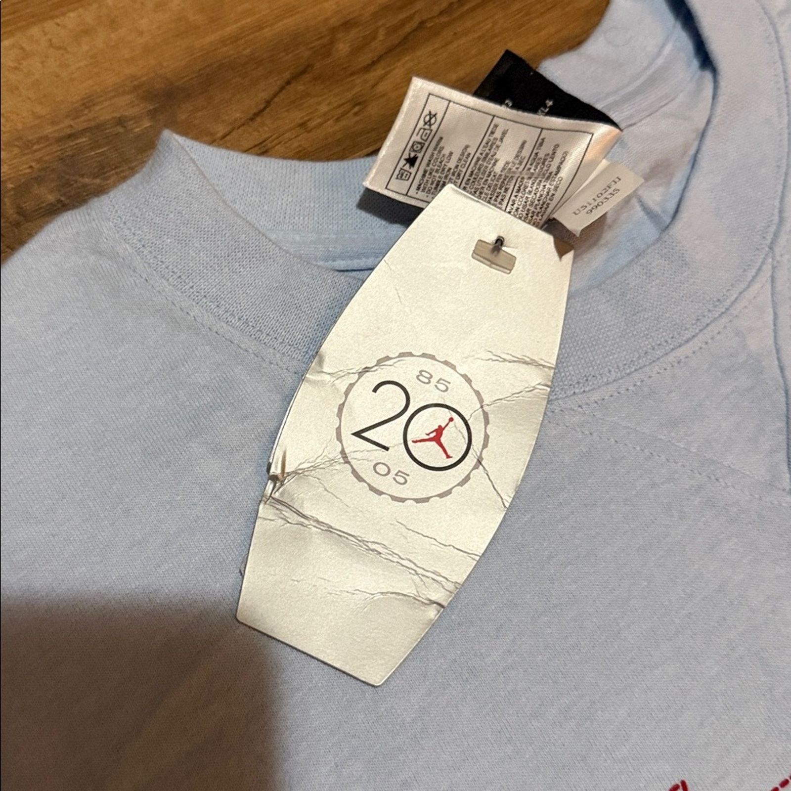 Nike 2005 Jordan 20th Anniversary Short Sleeve Size US L / EU 52-54 / 3 - 4 Thumbnail