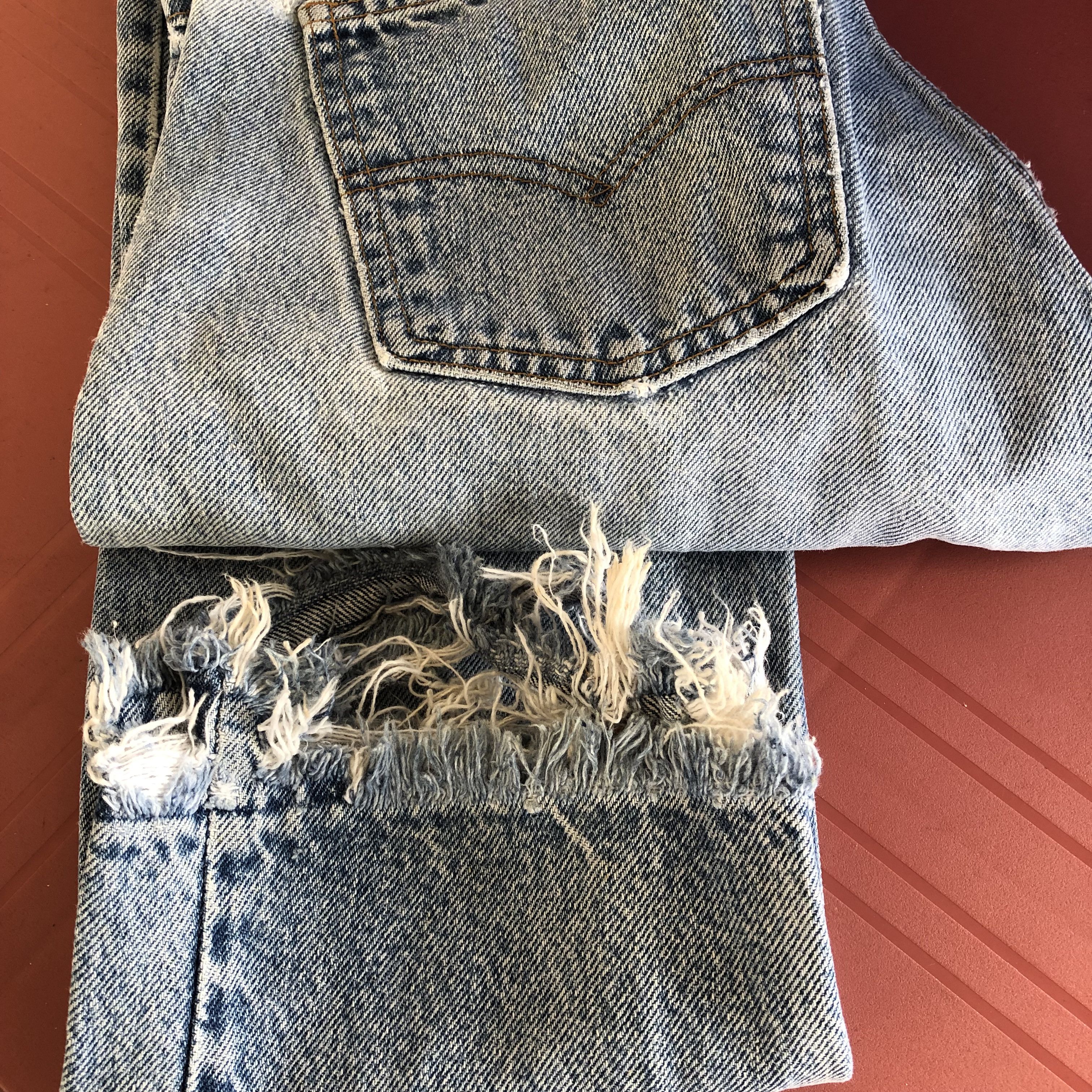Levi's Vintage Levis Light Wash Jeans Levi's 515 Orange Tab Denim Size US 28 / EU 44 - 12 Thumbnail