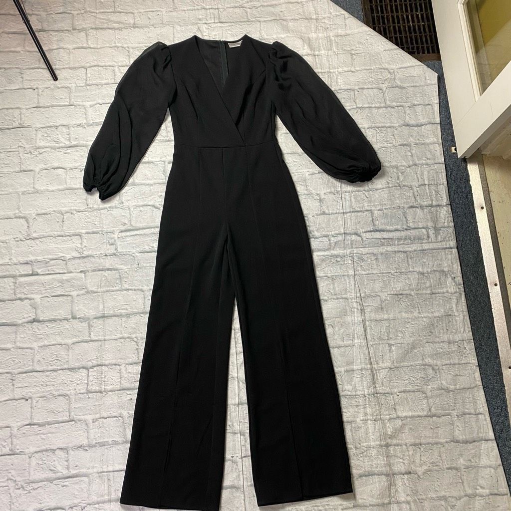 Other Premier Amour women 2 one piece jumpsuit w/sheer elastic cuf Size 26" / US 2 / IT 38 - 1 Thumbnail