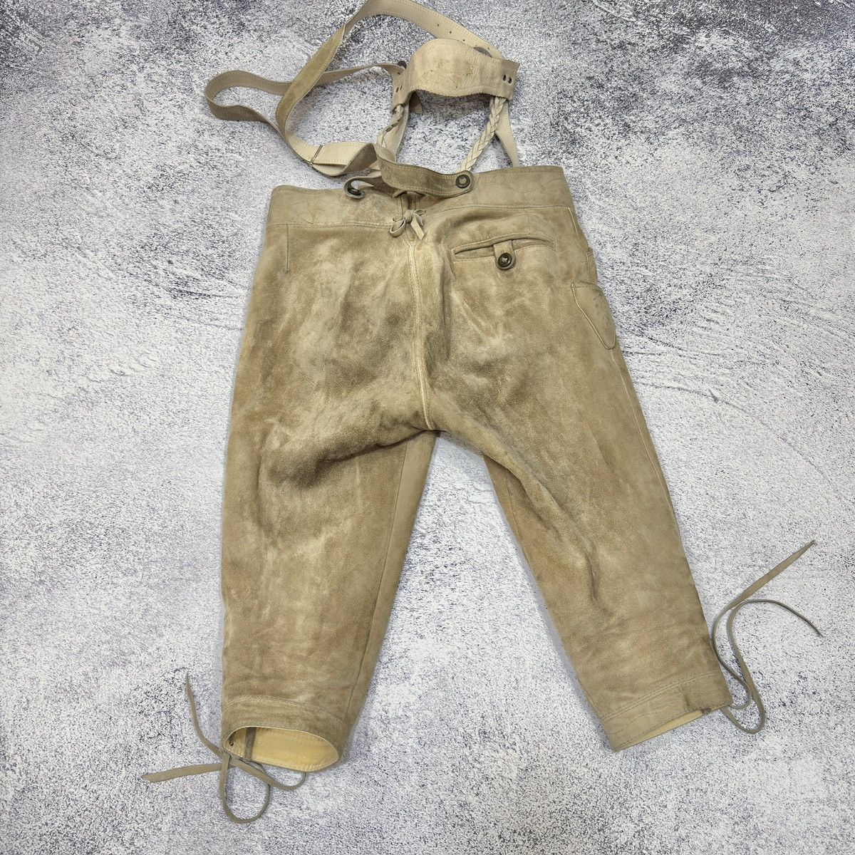 Vintage Authentic Vintage Lederhosen - Size 48 - 32 Size US 32 / EU 48 - 10 Thumbnail