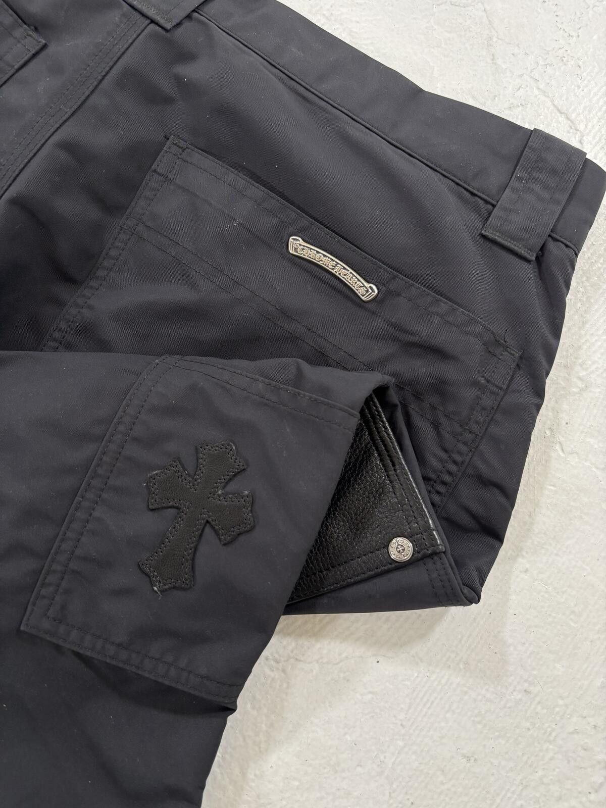 Chrome Hearts Chrome Hearts Nylon Leather Carpenter Double Knees Size US 34 / EU 50 - 3 Thumbnail