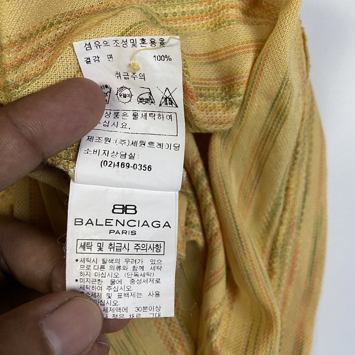 Balenciaga Balenciaga Long Sleeve T-Shirt Size US M / EU 48-50 / 2 - 6 Thumbnail
