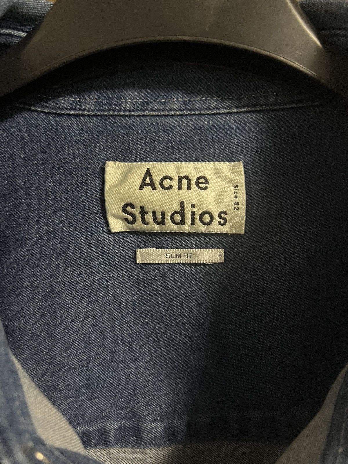 Acne Studios ACNE STUDIOS Denim Western Button Up Shirt Long Sleeve Size US M / EU 48-50 / 2 - 11 Thumbnail