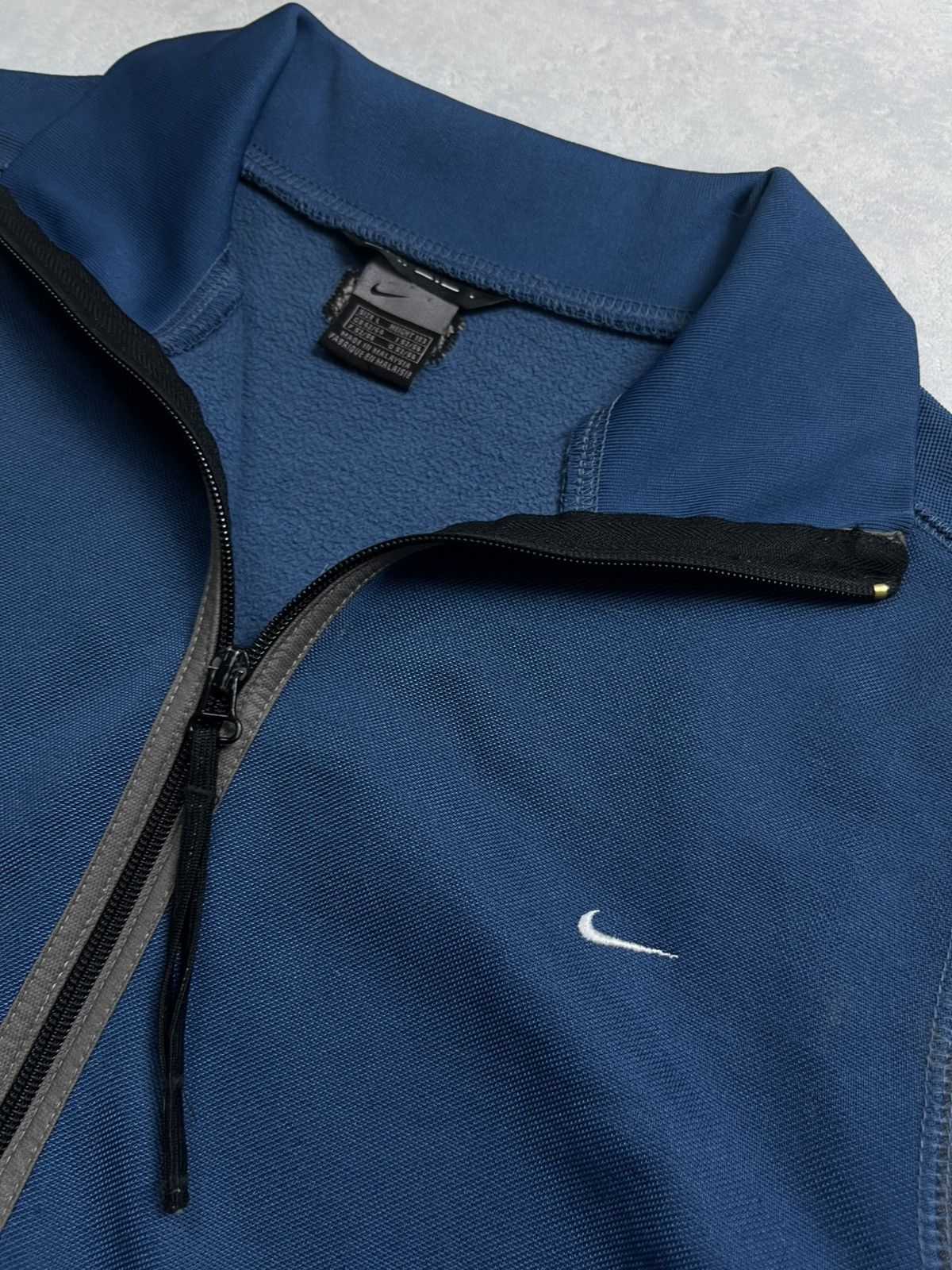 Nike 90s Nike Double Swoosh Vintage Y2K Retro Track Jacket Size US L / EU 52-54 / 3 - 4 Thumbnail