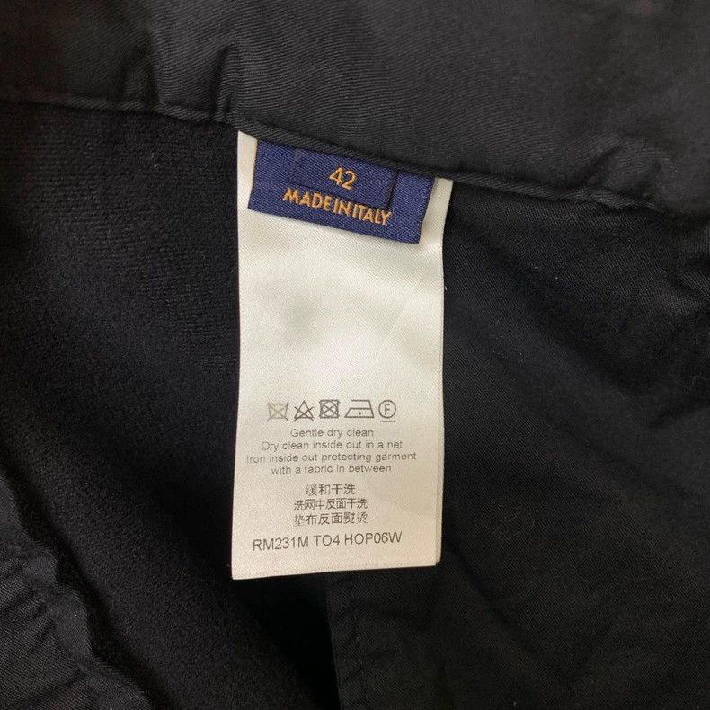 Louis Vuitton Louis Vuitton Black trousers Size US 42 / EU 58 - 7 Thumbnail