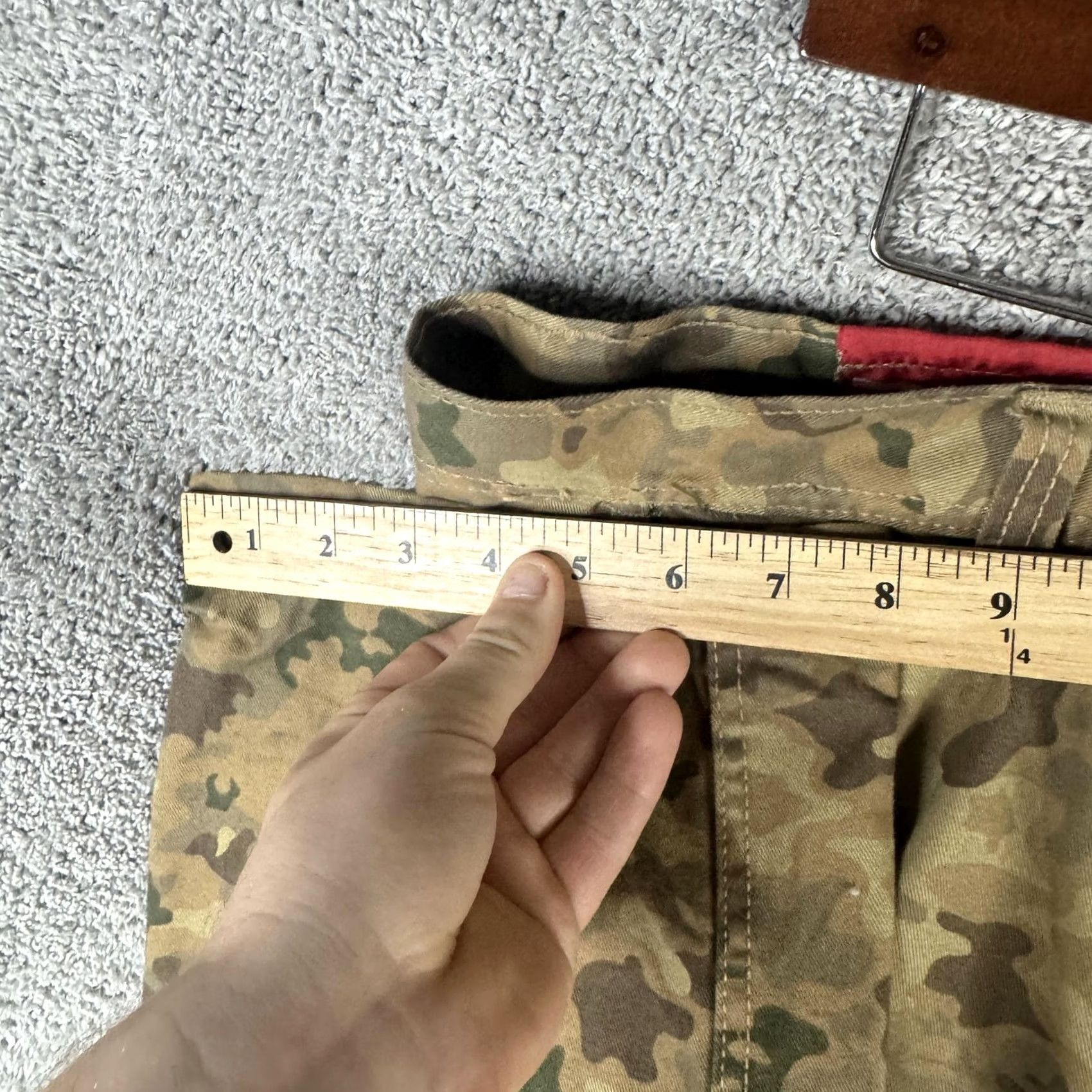 Jordan Craig Jordan Craig Pants Mens 38x32 Beige Camouflage Cargo Straight Leg Cotton Casual Size US 38 / EU 54 - 7 Thumbnail