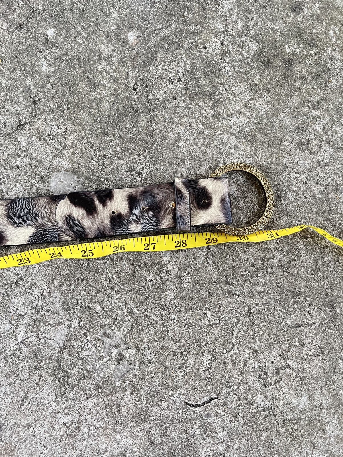 Japanese Brand Leopard wide belts Size ONE SIZE - 9 Thumbnail
