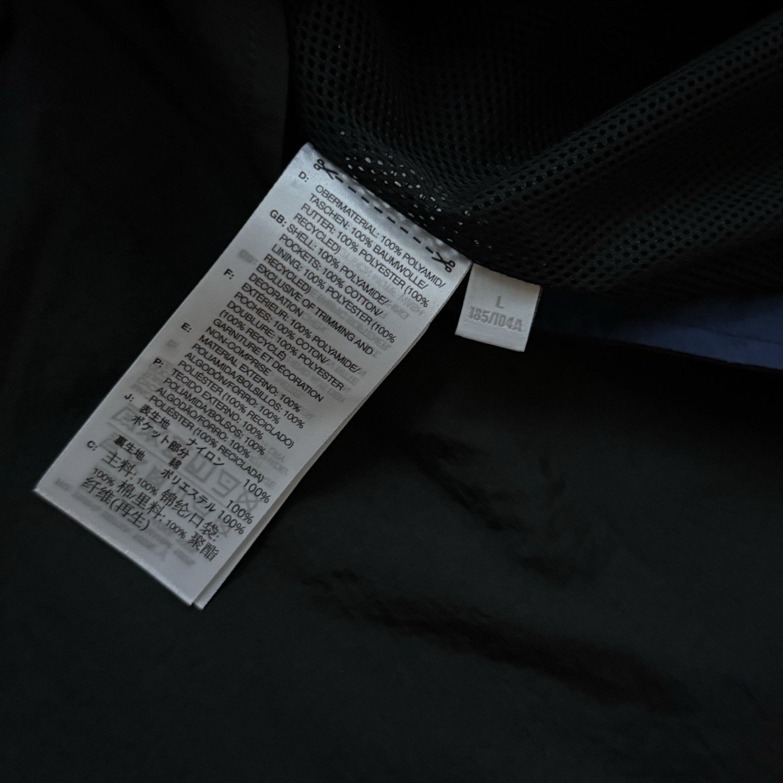 Adidas × Y-3 × Yohji Yamamoto Y-3 Yohji Yamamoto Adidas Ultralight Nylon Blazer Black Blue Size US L / EU 52-54 / 3 - 12 Thumbnail