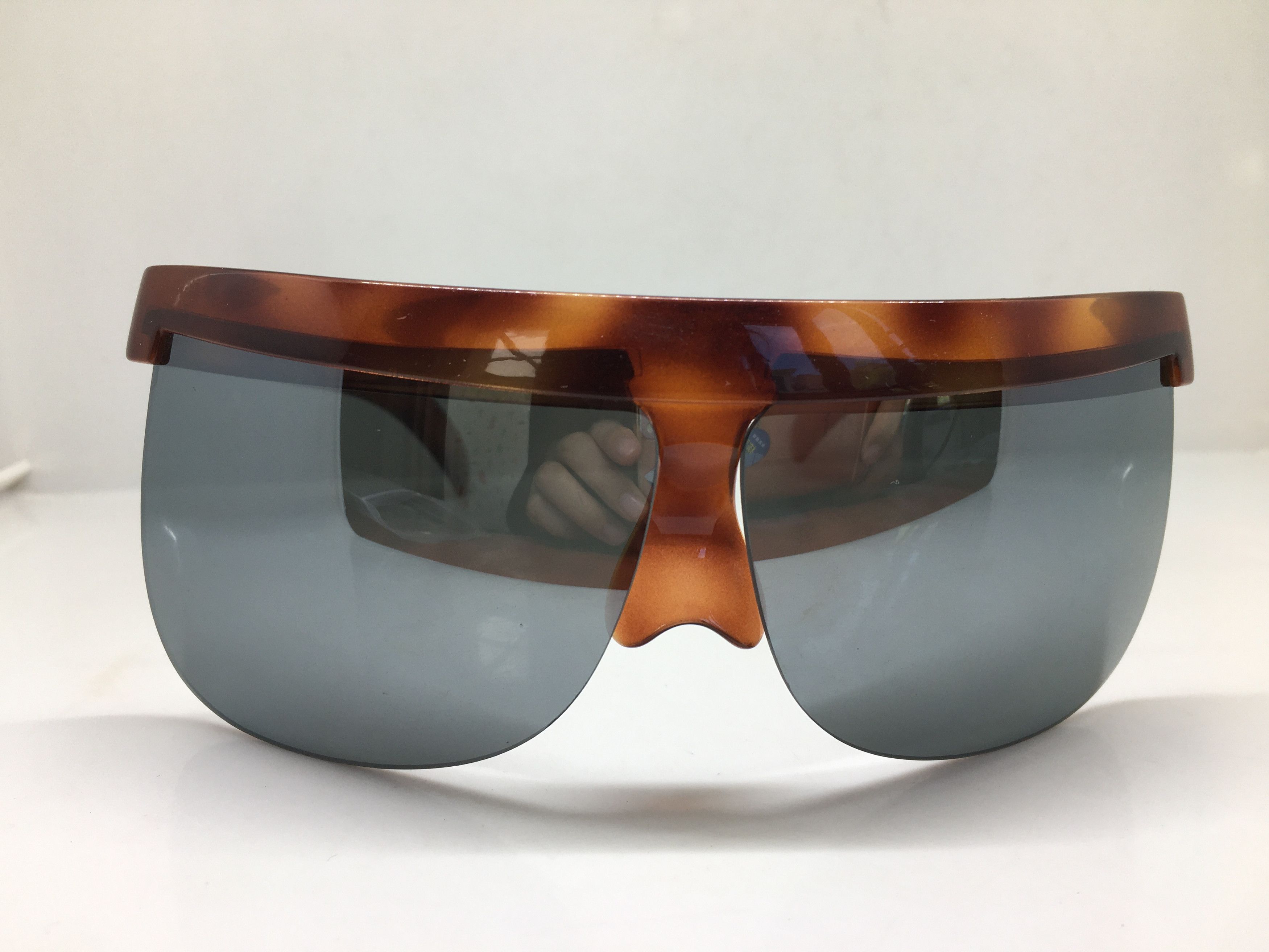 EOS Handmade Wrapped RUNWAY SHOW Sunglasses Frame Tortoise
