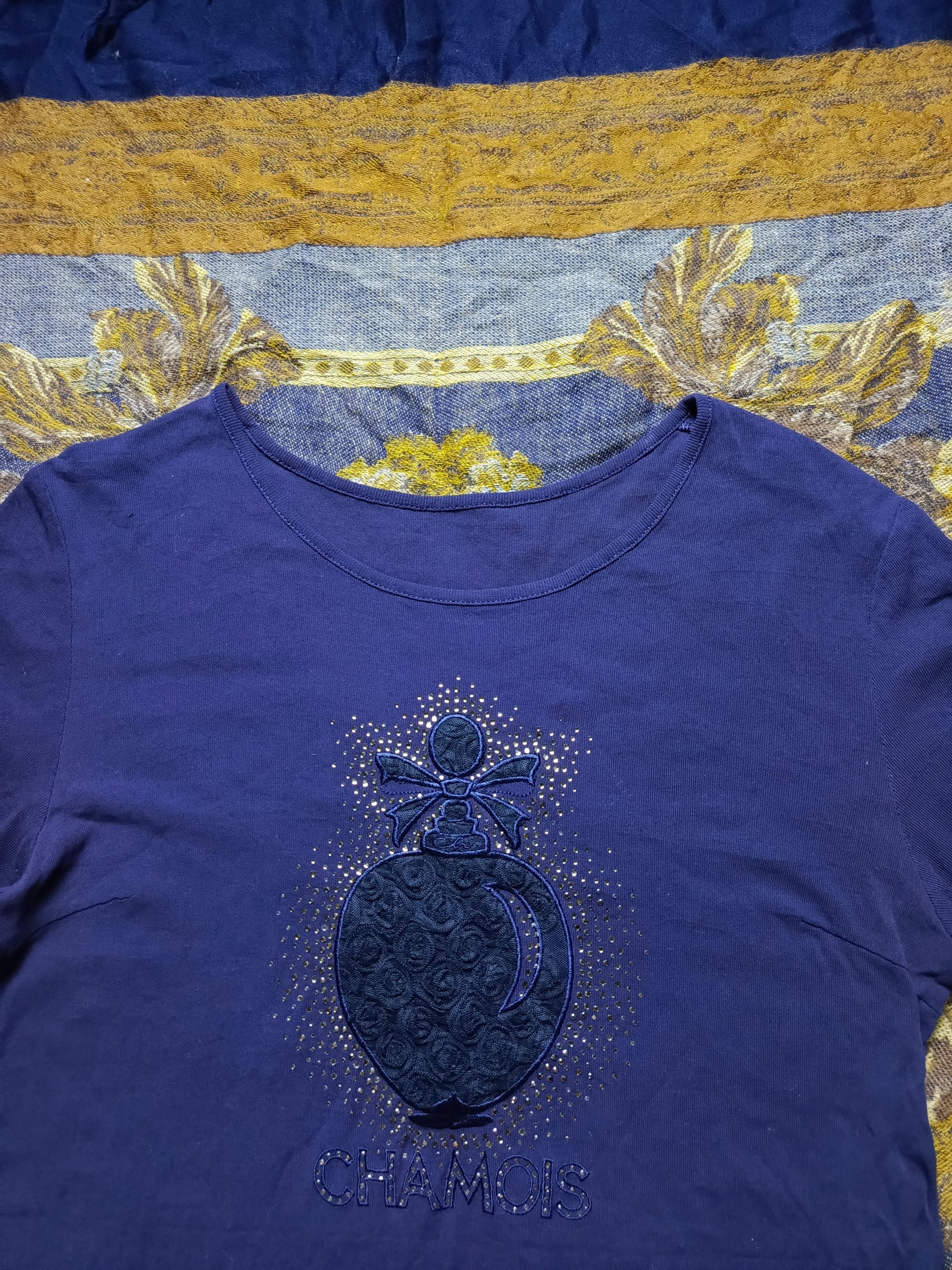 Japanese Brand Chamois Midnight Perfume Graphic Cla. Elegant & Chic Size S / US 4 / IT 40 - 2 Thumbnail