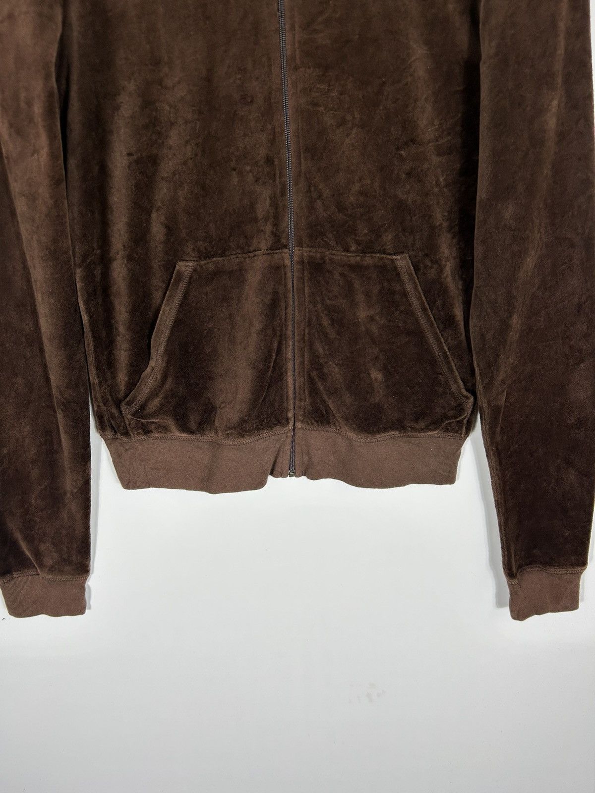 Juicy Couture ⚡️Vintage Juicy Couture Velvet Zipper Sweater Size L / US 10 / IT 46 - 5 Thumbnail