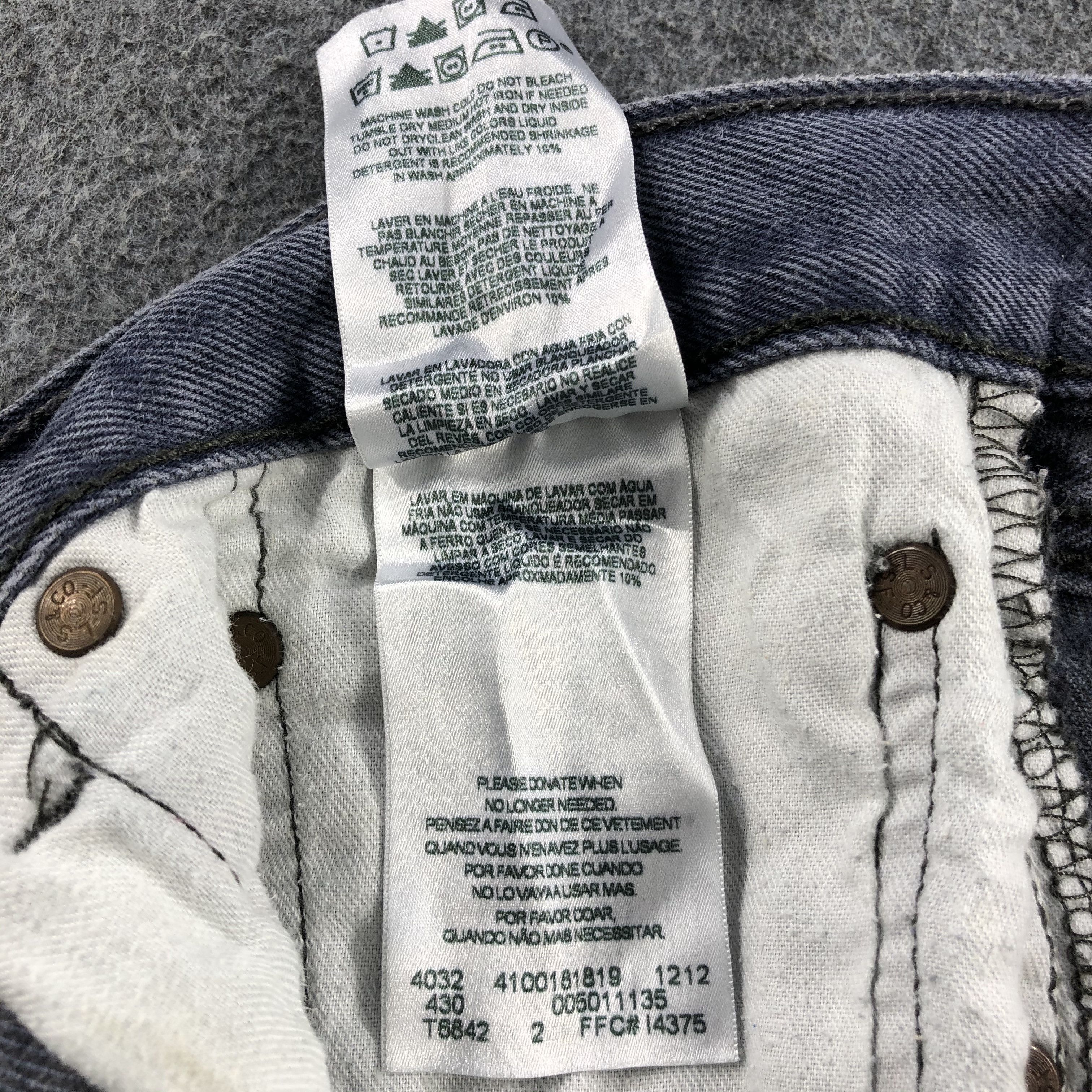 Levi's Vintage Light Wash Levis 501 Jeans-J2199 Size US 40 / EU 56 - 12 Thumbnail