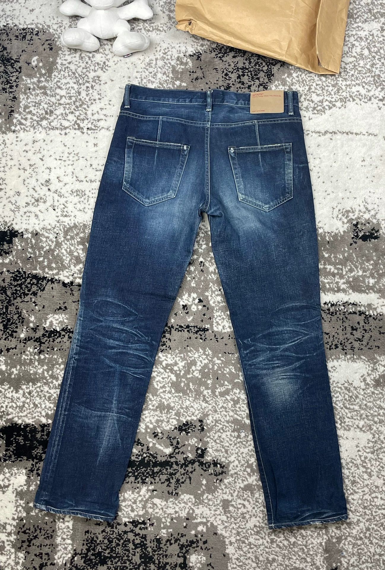 Wtaps WTAPS 14AW TRASH Washed Denim Jeans M Vintage Size US 32 / EU 48 - 3 Thumbnail