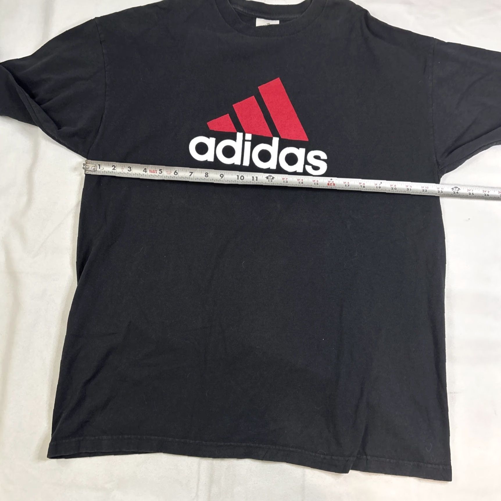 Adidas Adidas Made In USA Long Sleeve T Shirt Men’s XL Black Striped Logo USA Big Logo Stripes Mens XL Size US XL / EU 56 / 4 - 4 Thumbnail