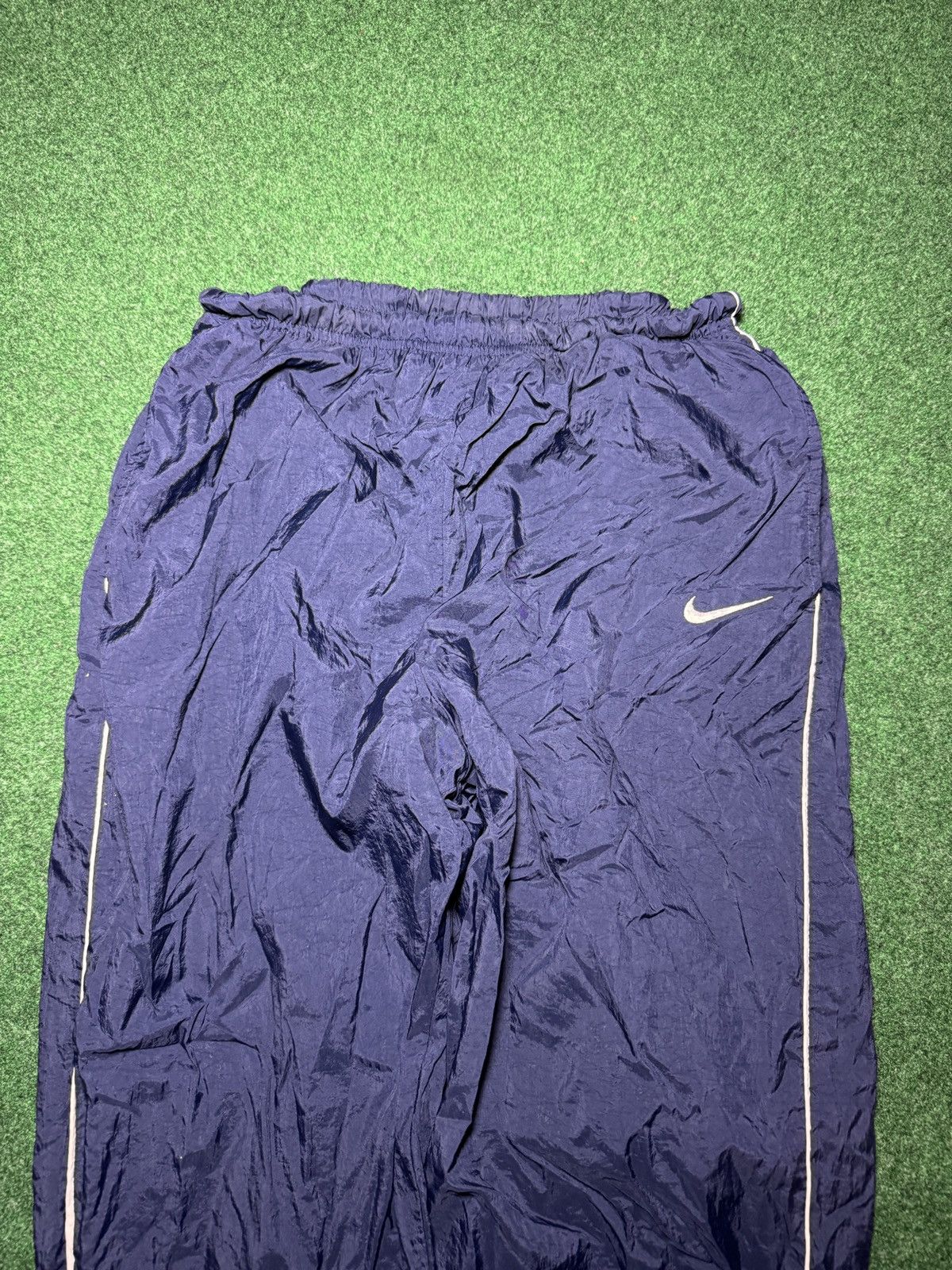 Nike Vintage Nike 90s Jogger Medium 28x29 Blue Striped Sweatpants Size US 28 / EU 44 - 2 Thumbnail