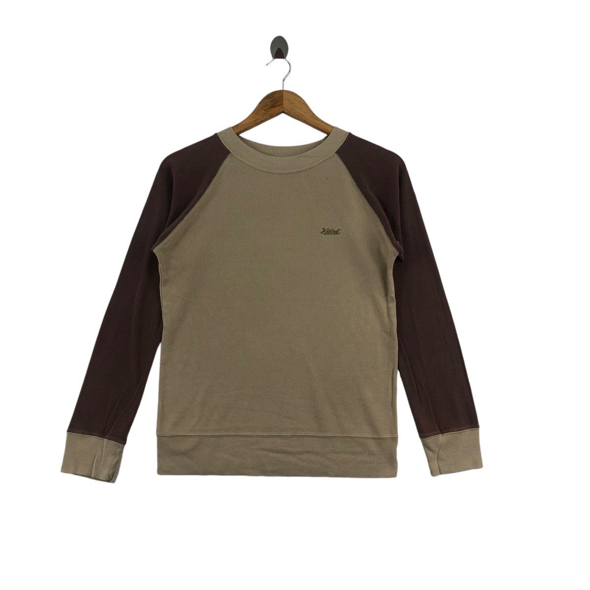 Japanese Brand Vintage X-GIRL Sweatshirt Two Tones Pullover Japanese Brand Size US M / EU 48-50 / 2 - 1 Thumbnail