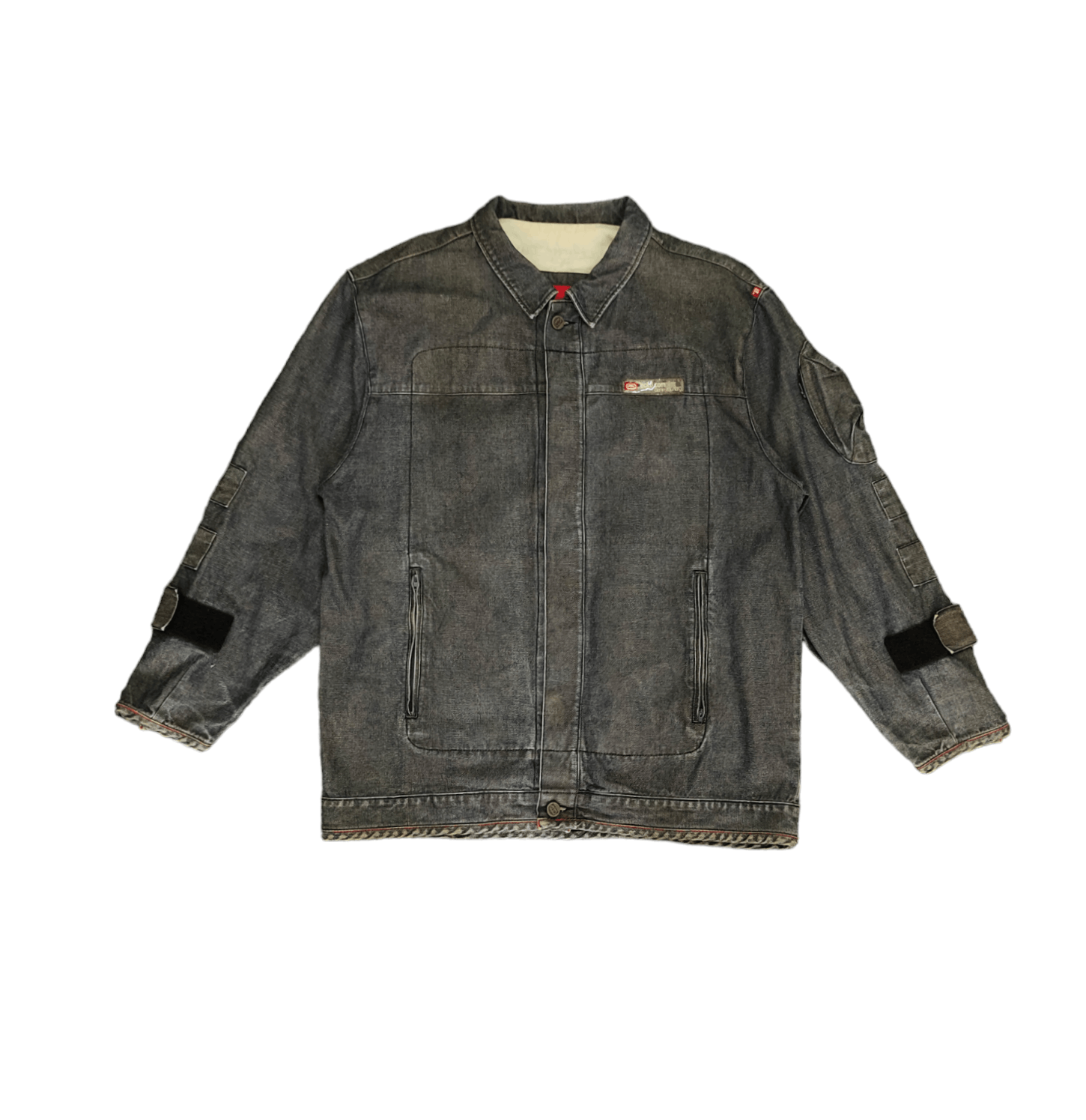 Ecko Unltd. Vintage Y2k Ecko Unltd Denim Jacket Size US XL / EU 56 / 4 - 2 Thumbnail