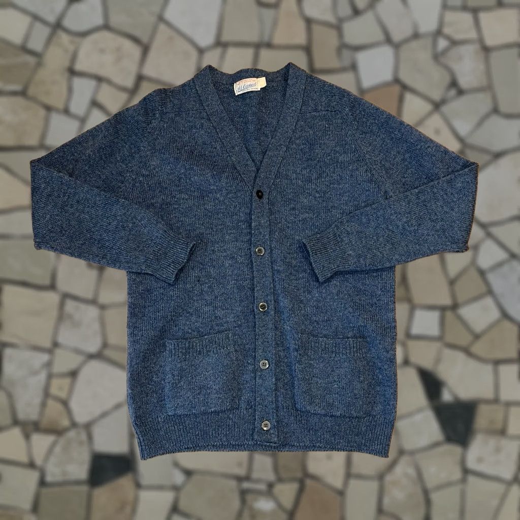 Vintage VINTAGE AS Cooper Wool Cardigan Sweater Long Sleeve Distressed Size Small Size S / US 4 / IT 40 - 1 Thumbnail