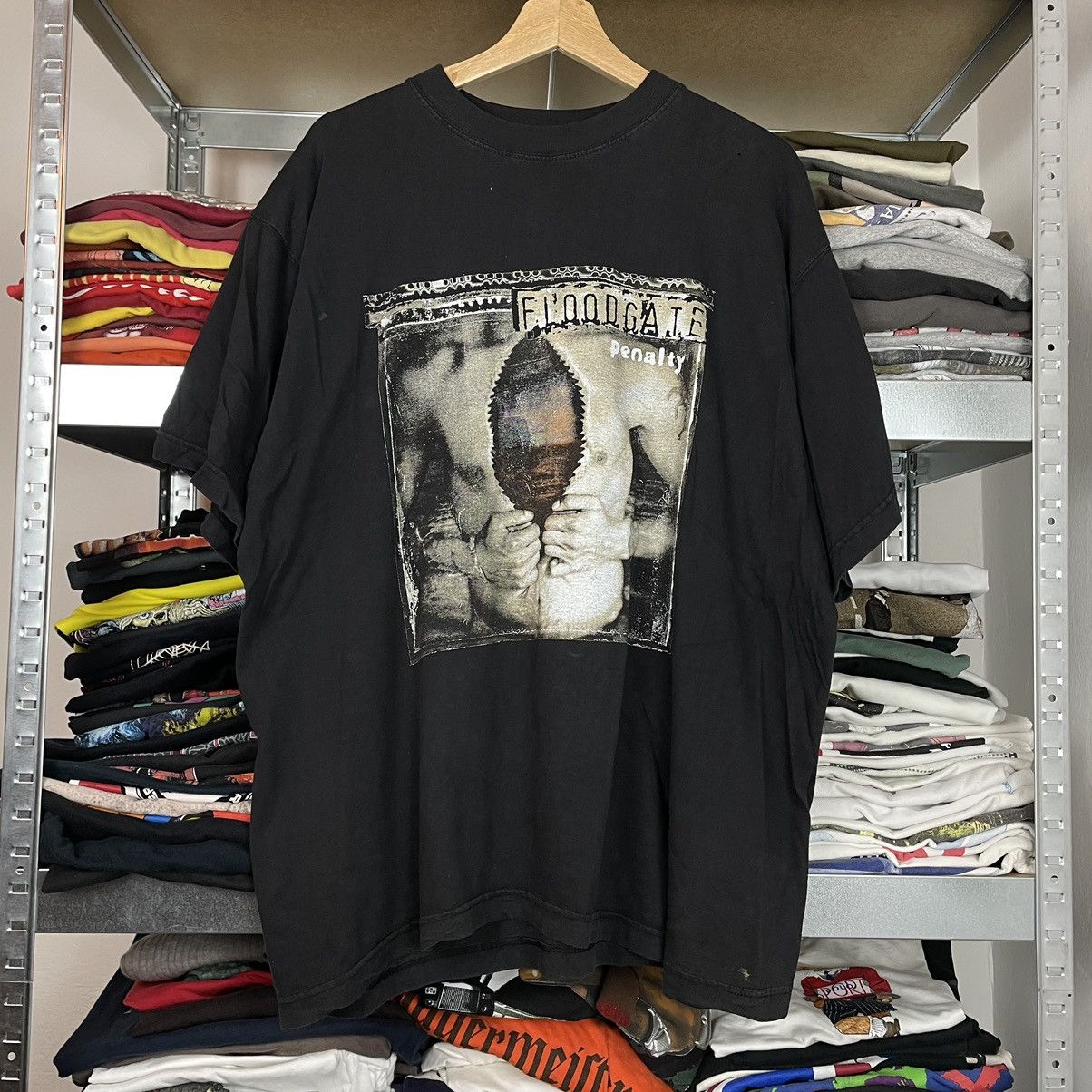 Band Tees × Vintage Vintage Floodgate Penalty 1996 Blue Grape 90s band rock Jam Size US XL / EU 56 / 4 - 1 Thumbnail