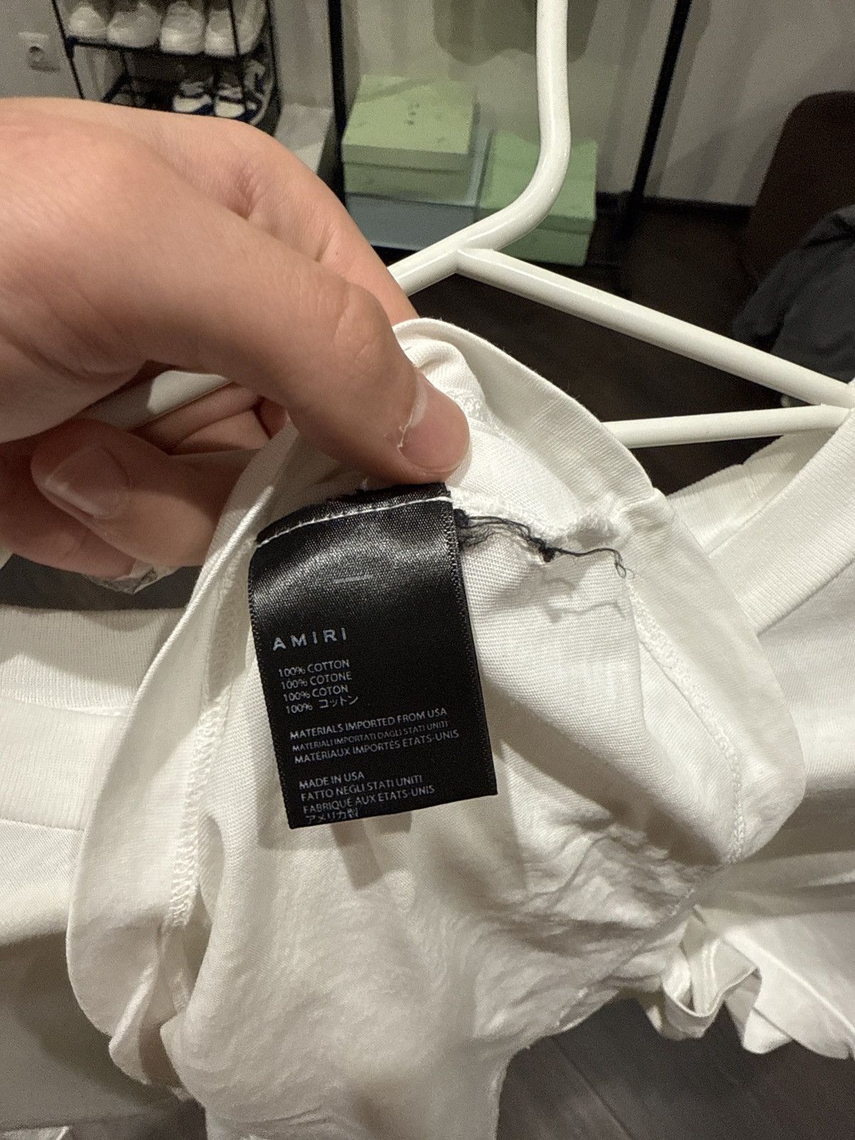 Amiri Amiri Tee Size US S / EU 44-46 / 1 - 4 Thumbnail