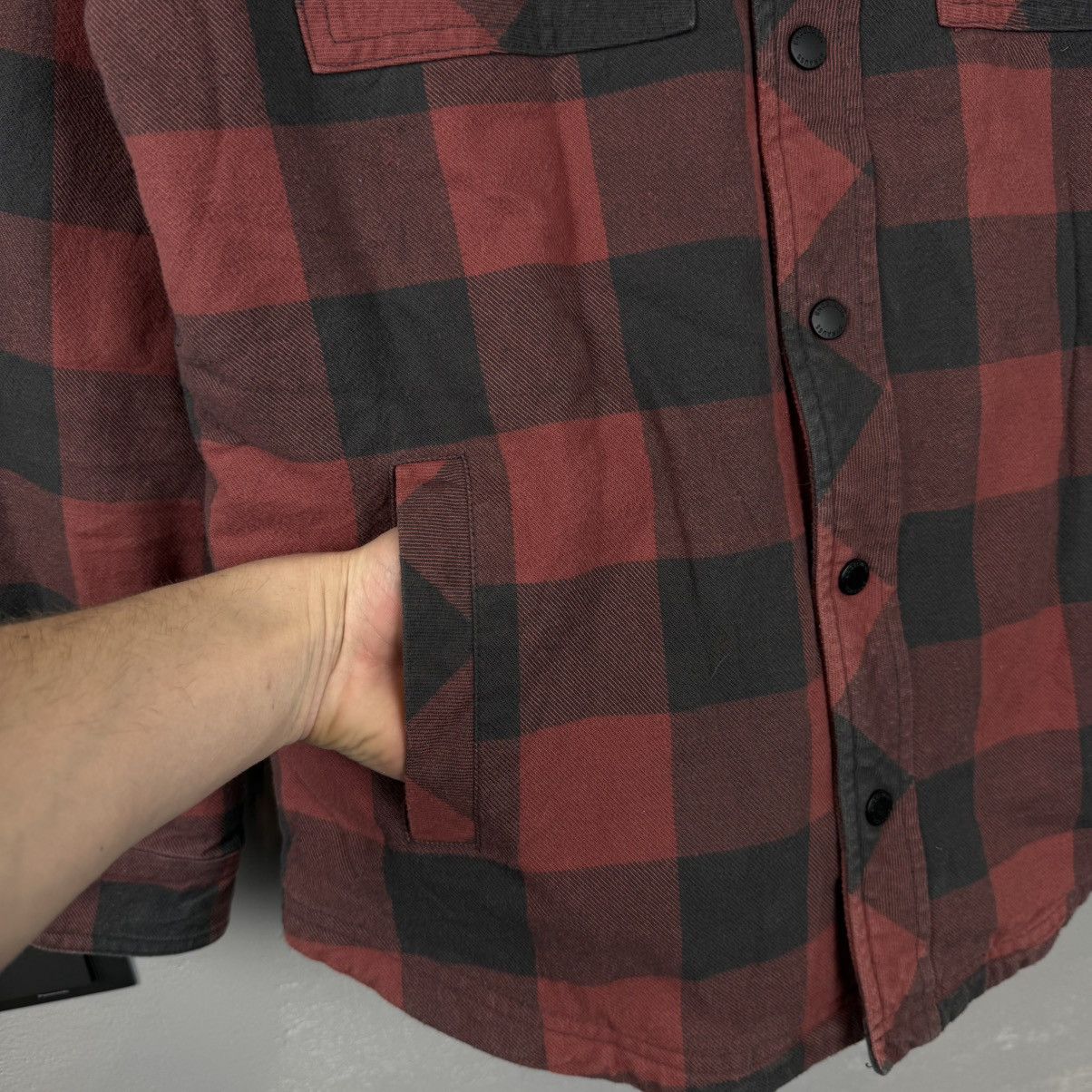 Vintage Vintage Flannel Work Shirt Engelbert Strauss Chiefs Size US S / EU 44-46 / 1 - 5 Thumbnail