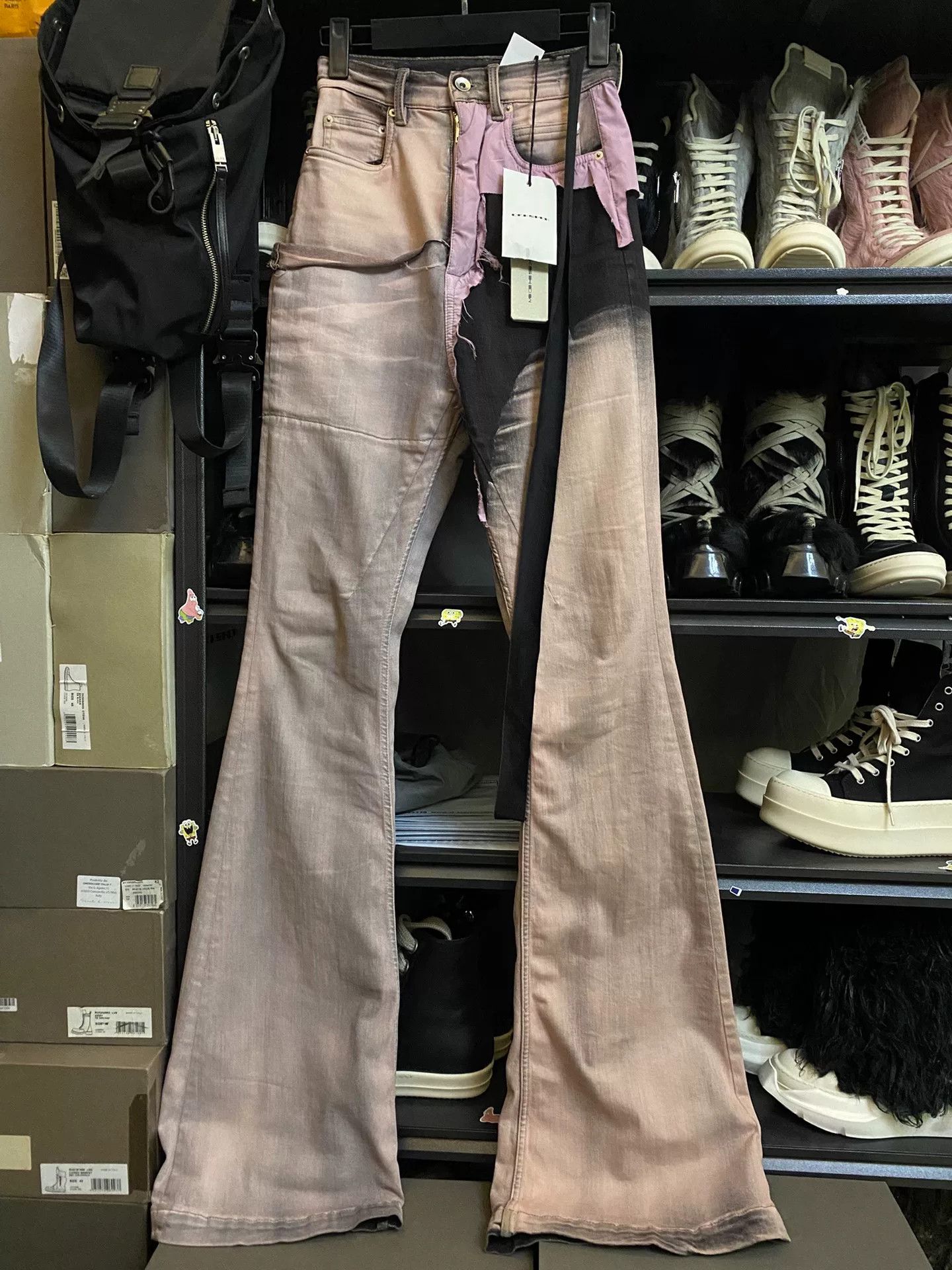 Rick Owens Rick Owens Denim Pink Jeans 23 Women Size 23" - 1 Thumbnail