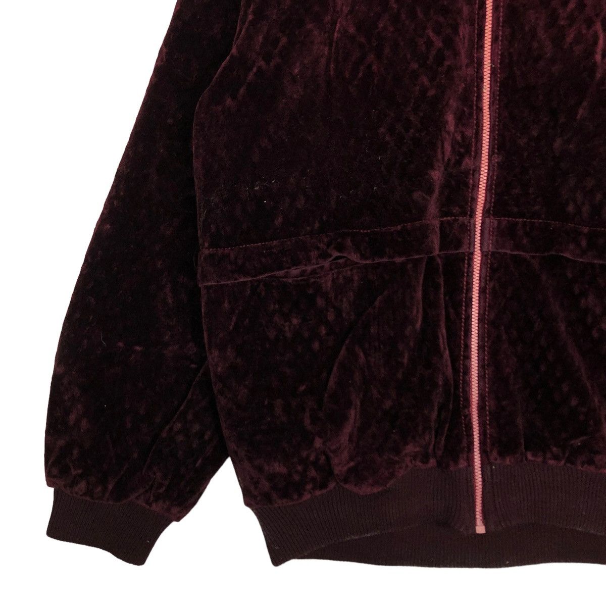 Japanese Brand 🔥90’s Vintage Velvet Bomber Jacket Granstonere japan Size US M / EU 48-50 / 2 - 4 Thumbnail