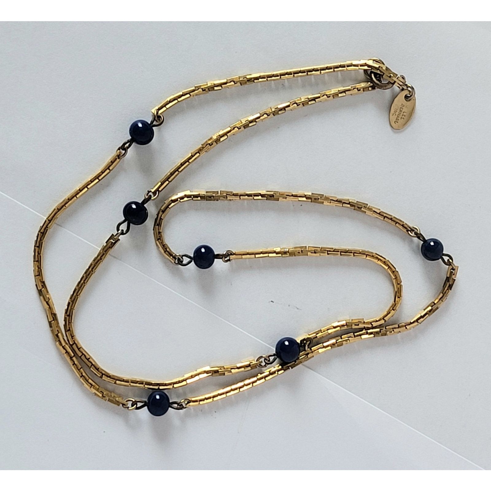 & Other Stories Vintage Designer Find: Les Bernard Inc. 24" Beaded Necklace Size ONE SIZE - 6 Thumbnail