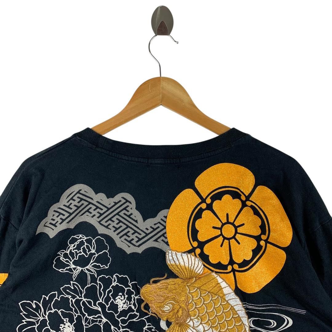 Japanese Brand FUGUTAITEN Japan culture overprint sukajan long sleeve tee Size US XXL / EU 58 / 5 - 9 Thumbnail