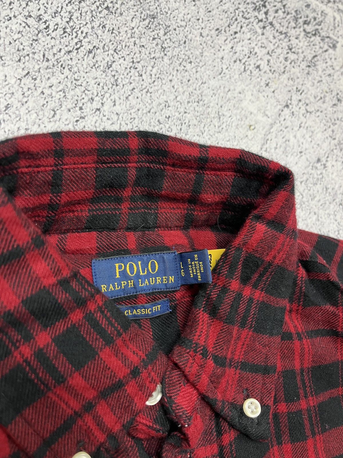 Polo Ralph Lauren Polo Ralph Lauren Plaid Shirt Button Up Flannel Jacket Size US S / EU 44-46 / 1 - 7 Thumbnail