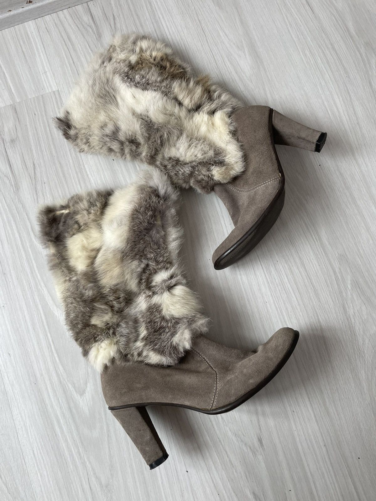 Vintage Vintage fur boots Size US 7.5 / IT 37.5 - 9 Thumbnail